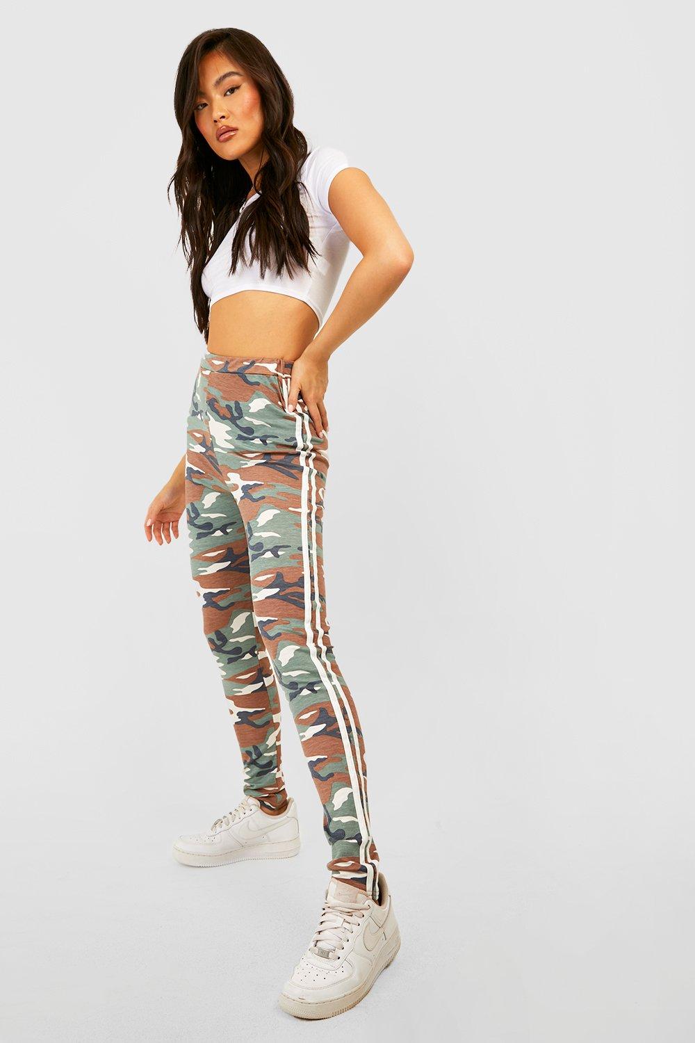 Camo side 2024 stripe pants