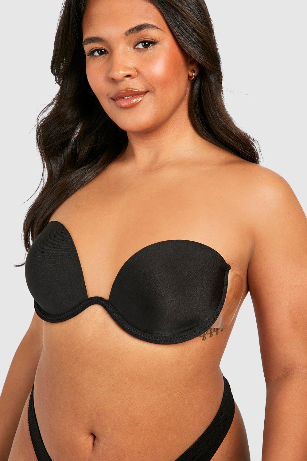 Women's Plus Backless Stick On Bra