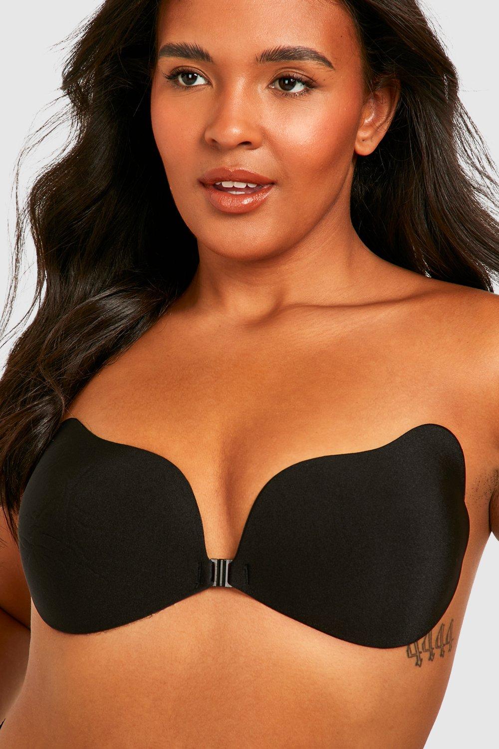 Plus Size BH Top Push Up Bra Sexy, Invisible, Backless Lingerie