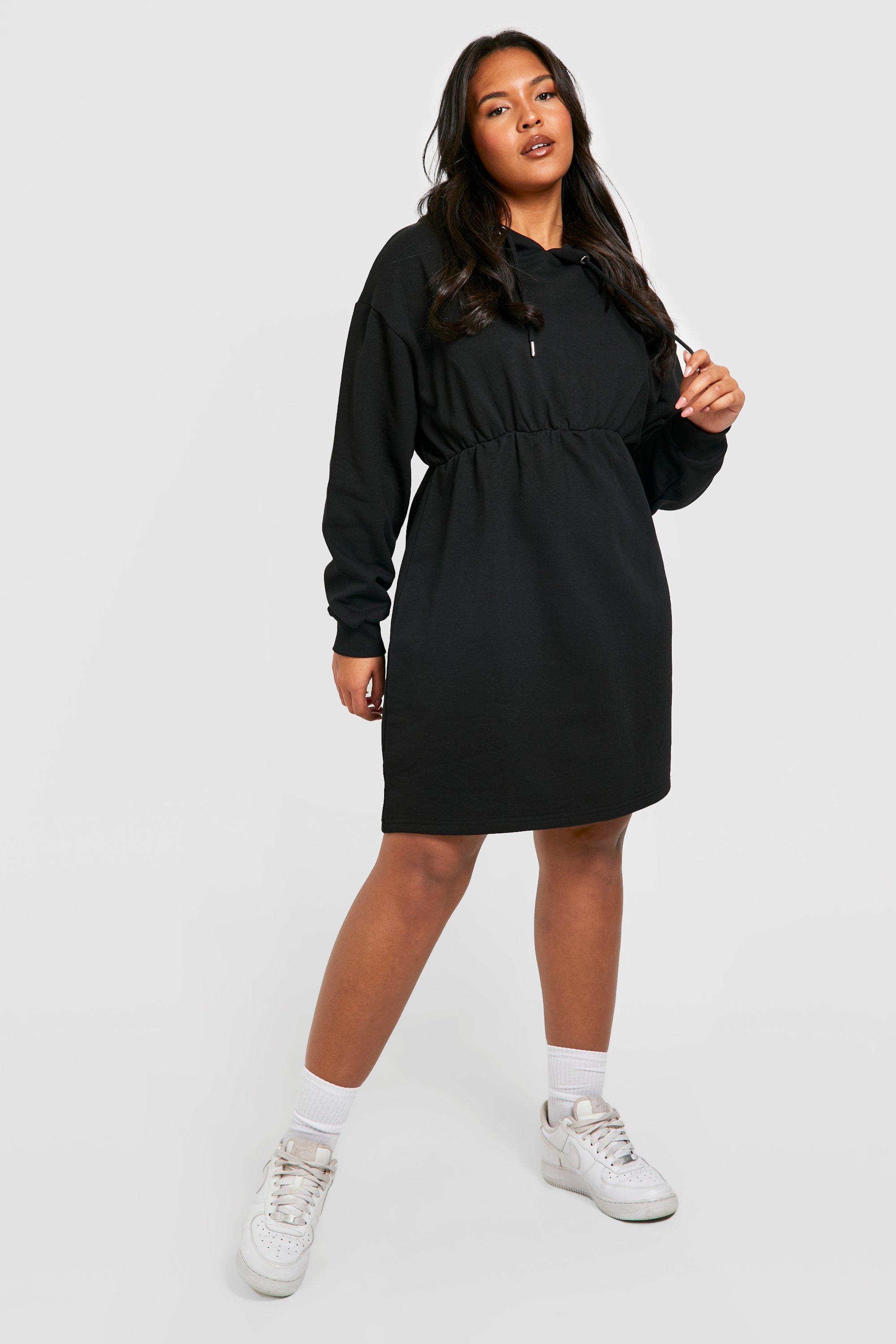 Hooded store tshirt dress