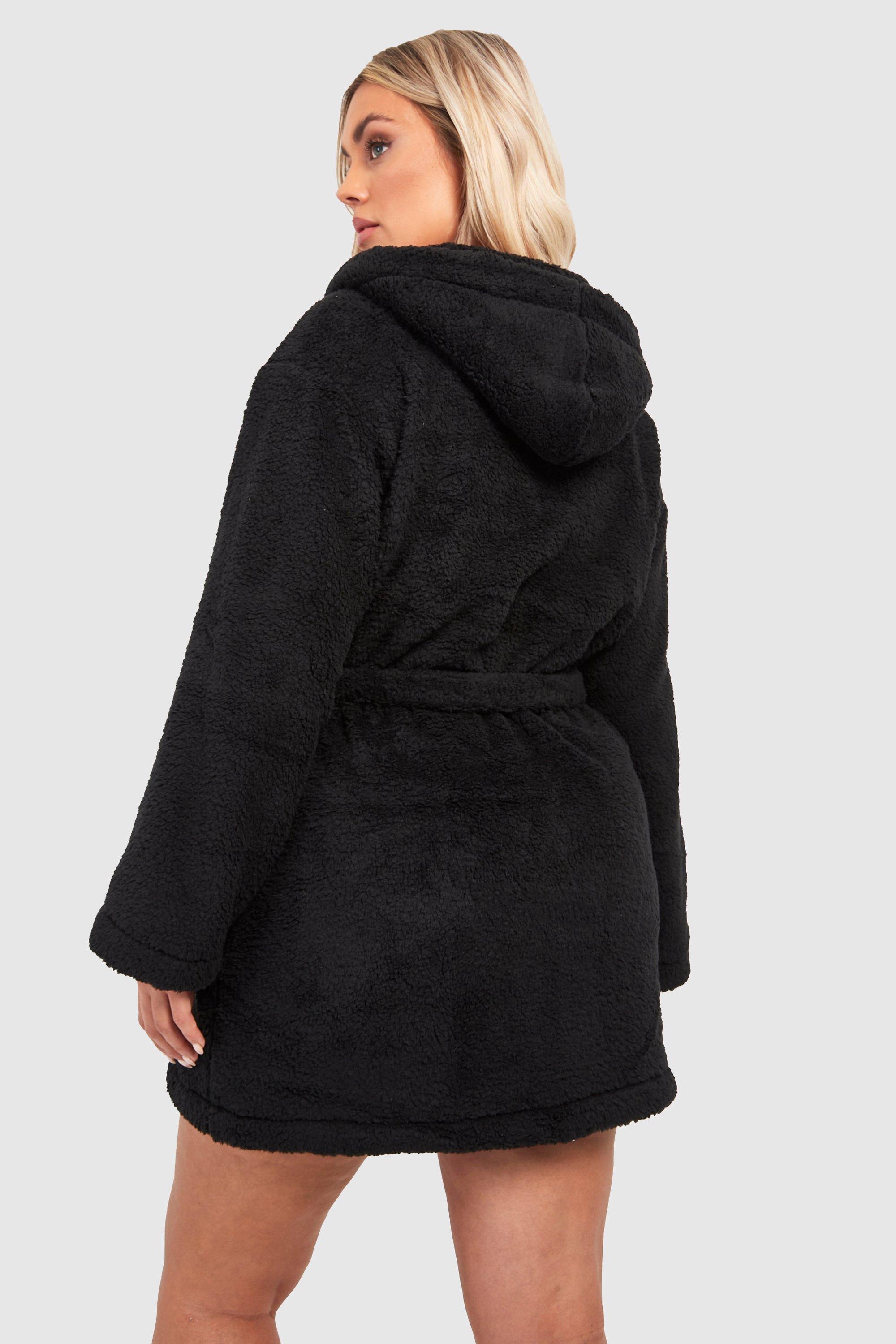 Women's Plus Fleece Robe