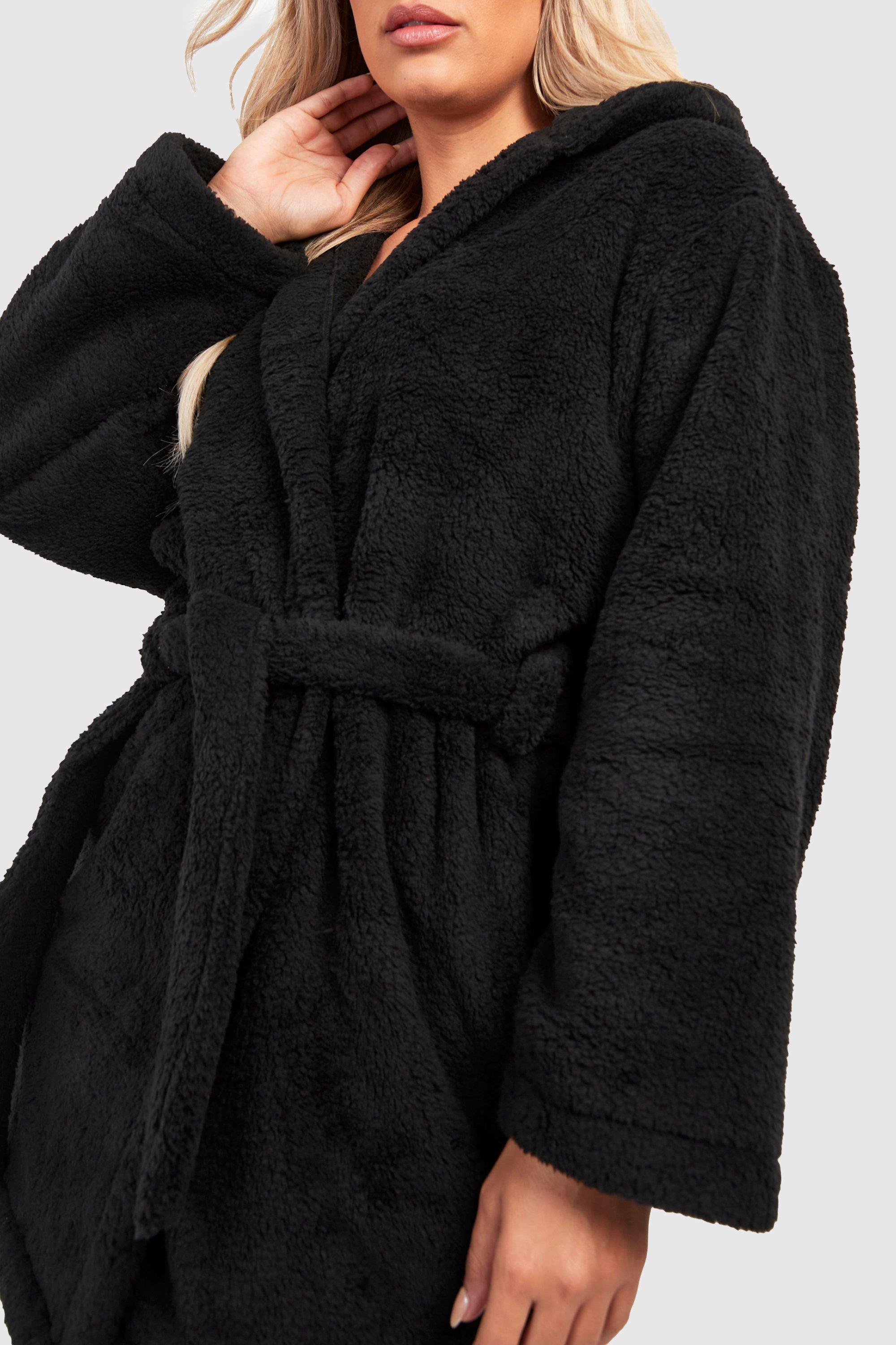 Women's Plus Fleece Robe