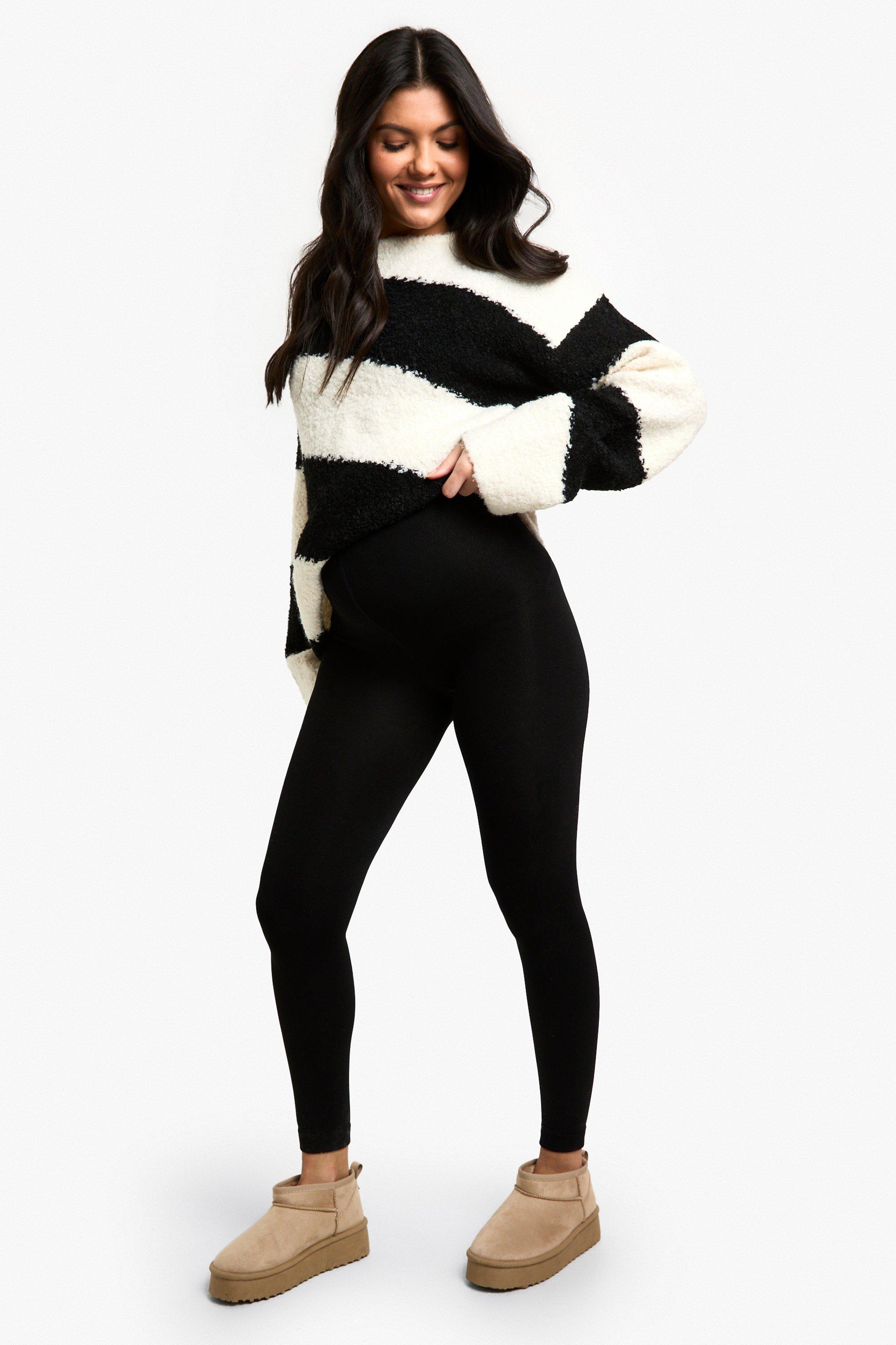 Thermal black outlet leggings