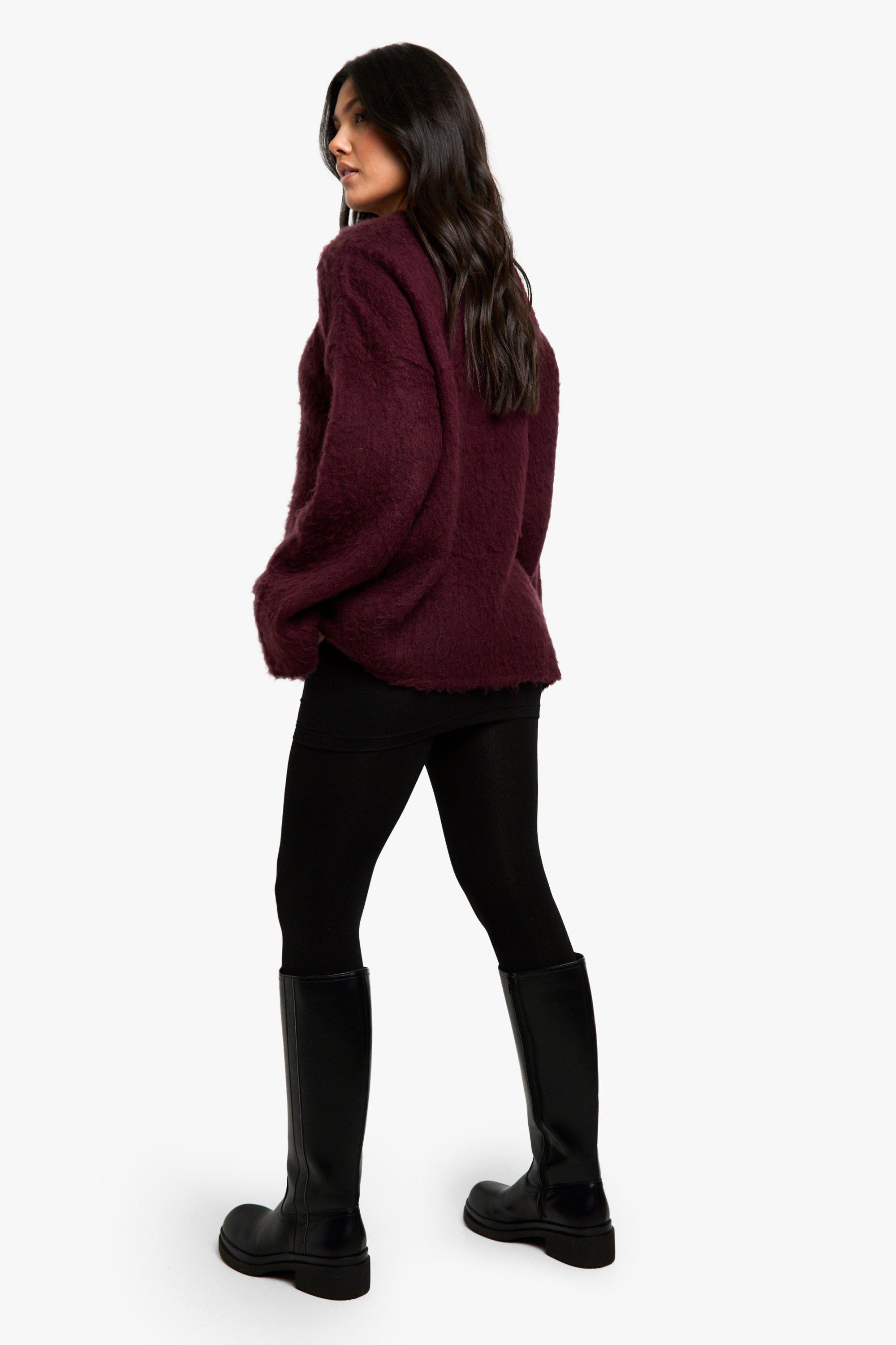 Black store fleece tights