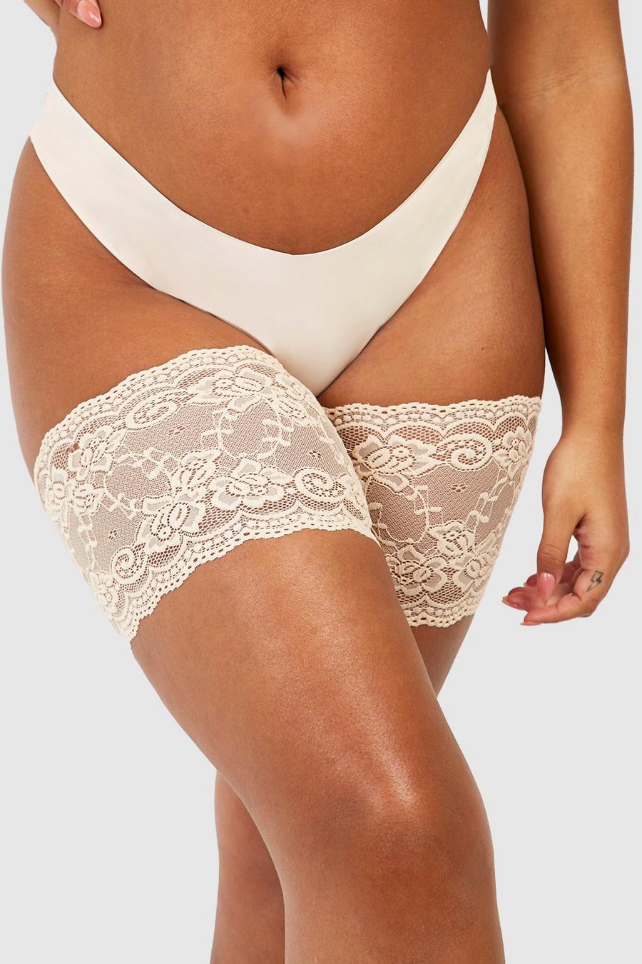 Nude Plus Lace Chafing Bands image number 1