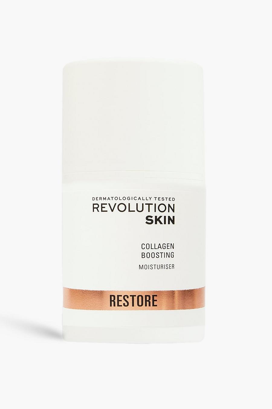Revolution Skincare - Crema idratante stimolante del collagene, Clear