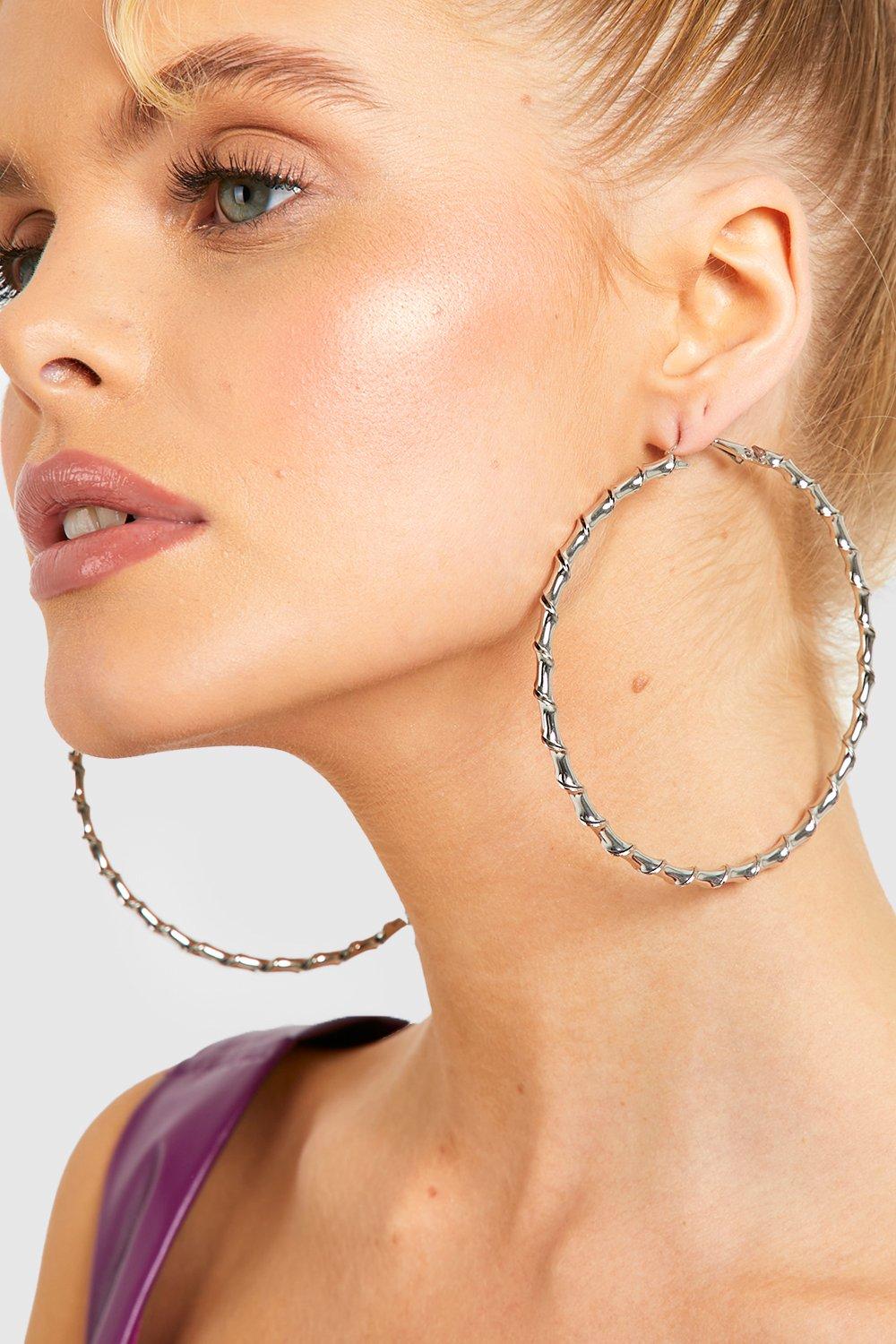 Big hoop earrings on sale nz