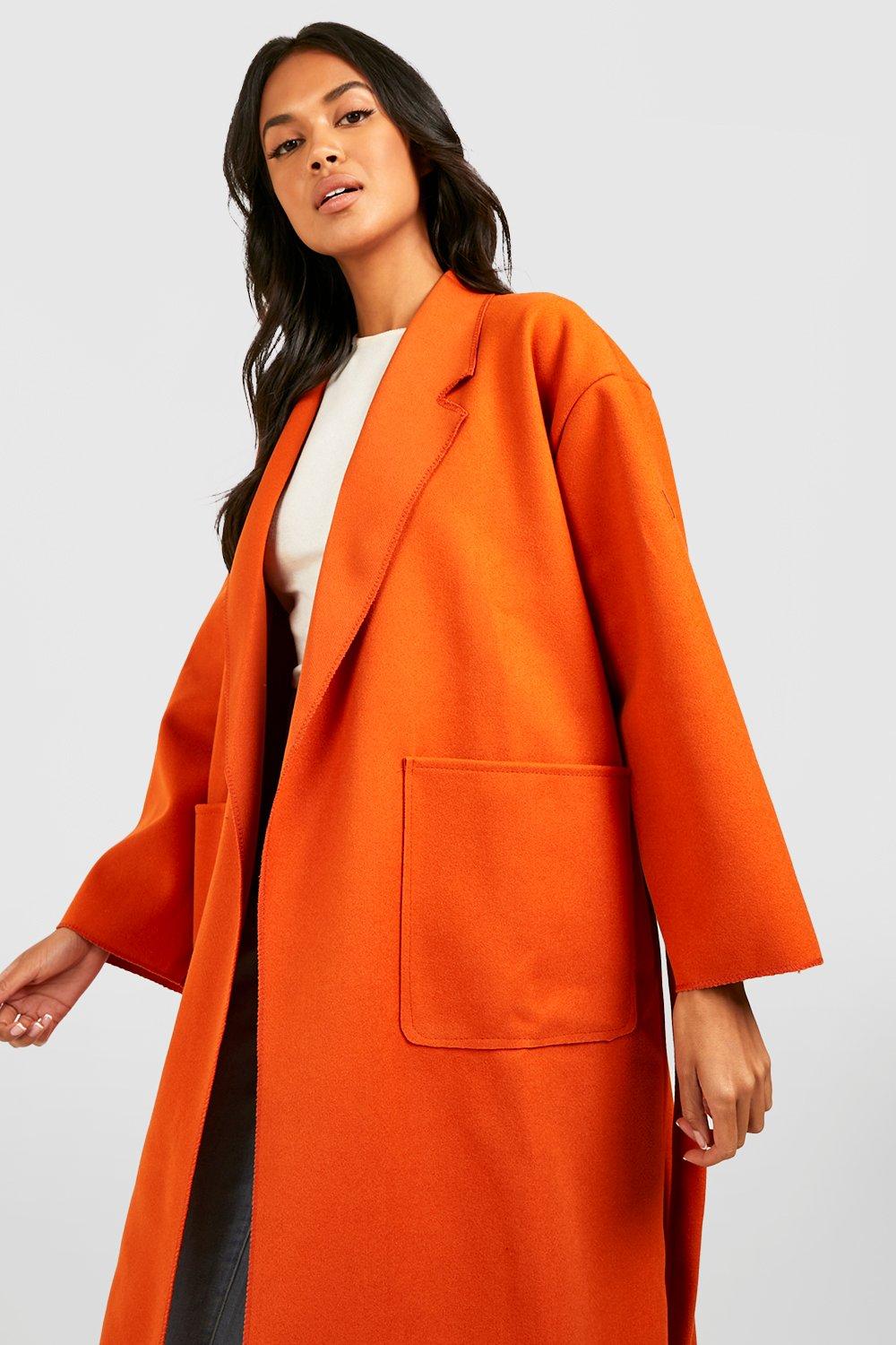 Oversized belted coat sale