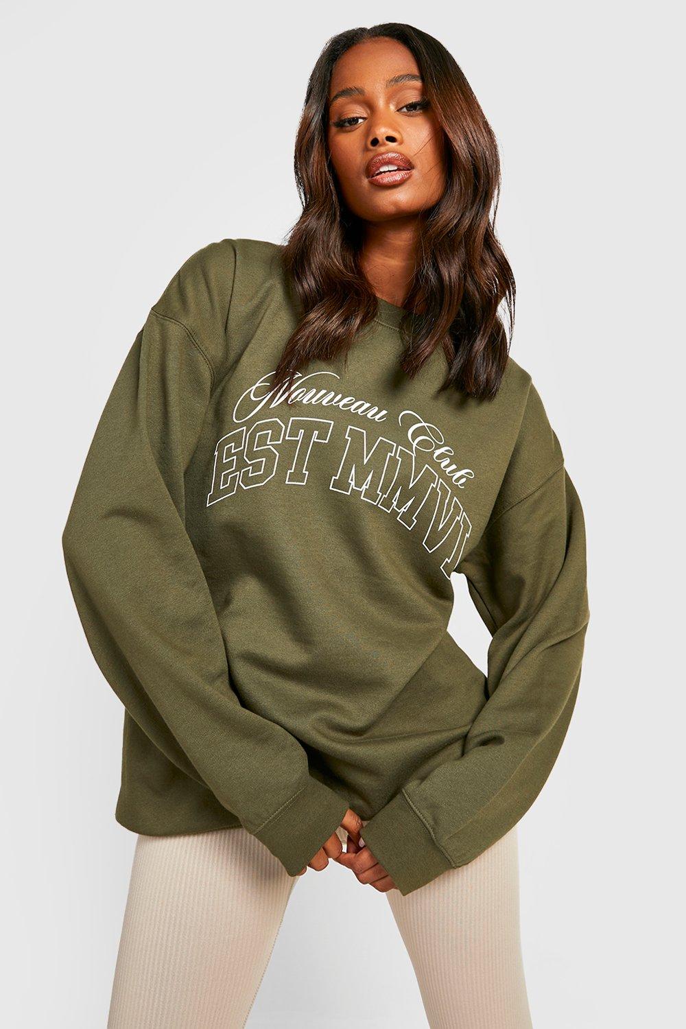 Plus size 2025 varsity sweater