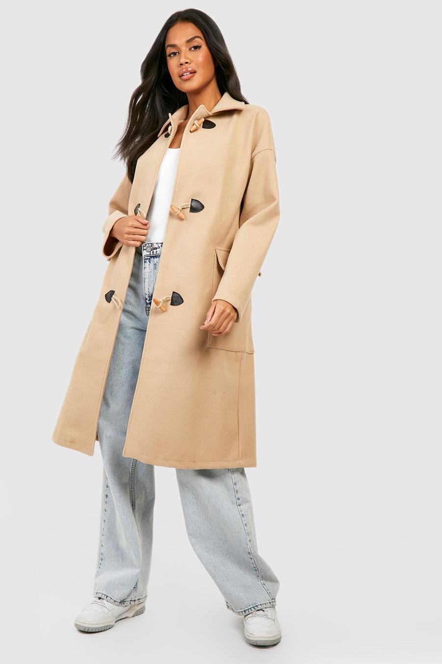 Wool Look Duffle Coat | boohoo AU