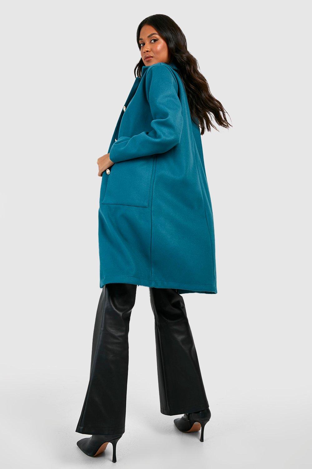 Petrol peacoat on sale