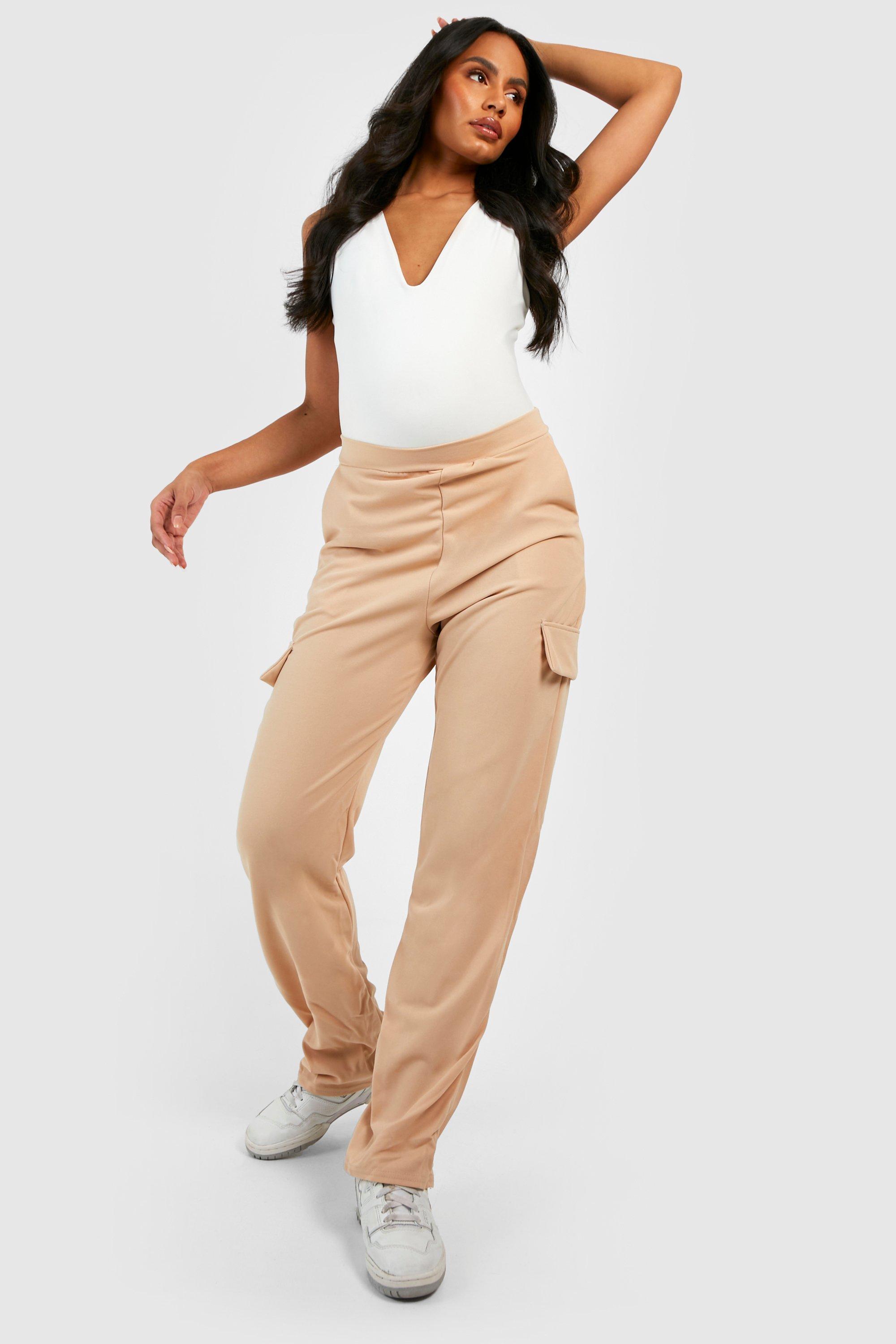 Pantalon 2025 grossesse beige