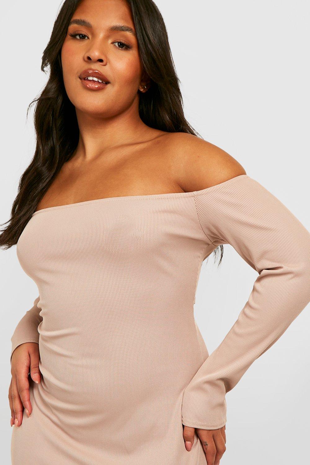 Missguided off 2024 the shoulder dress