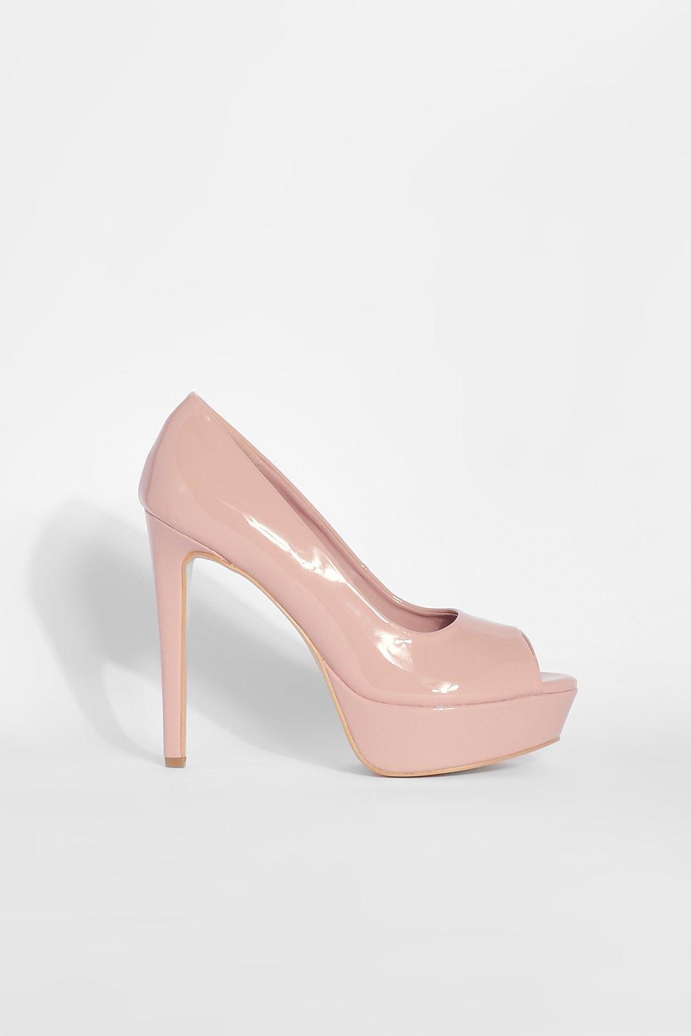 Peep toe hot sale court heels