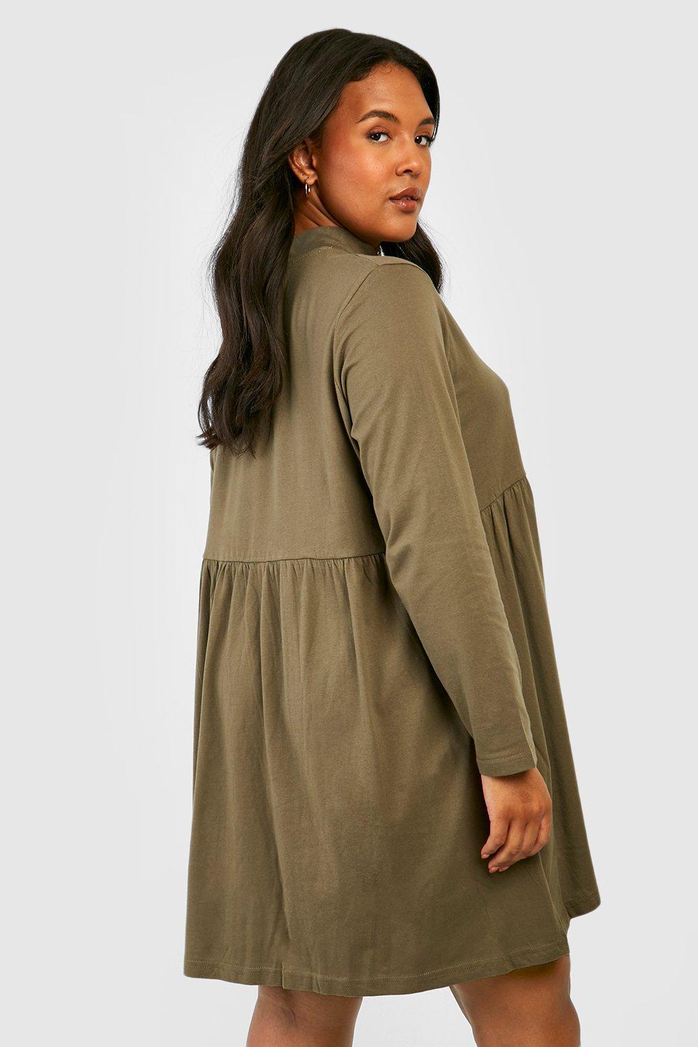 Long swing dress best sale