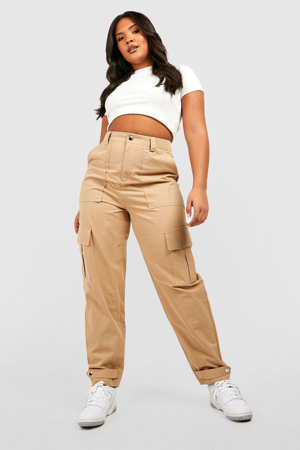 Buy Reserved women six pocket pants tan Online