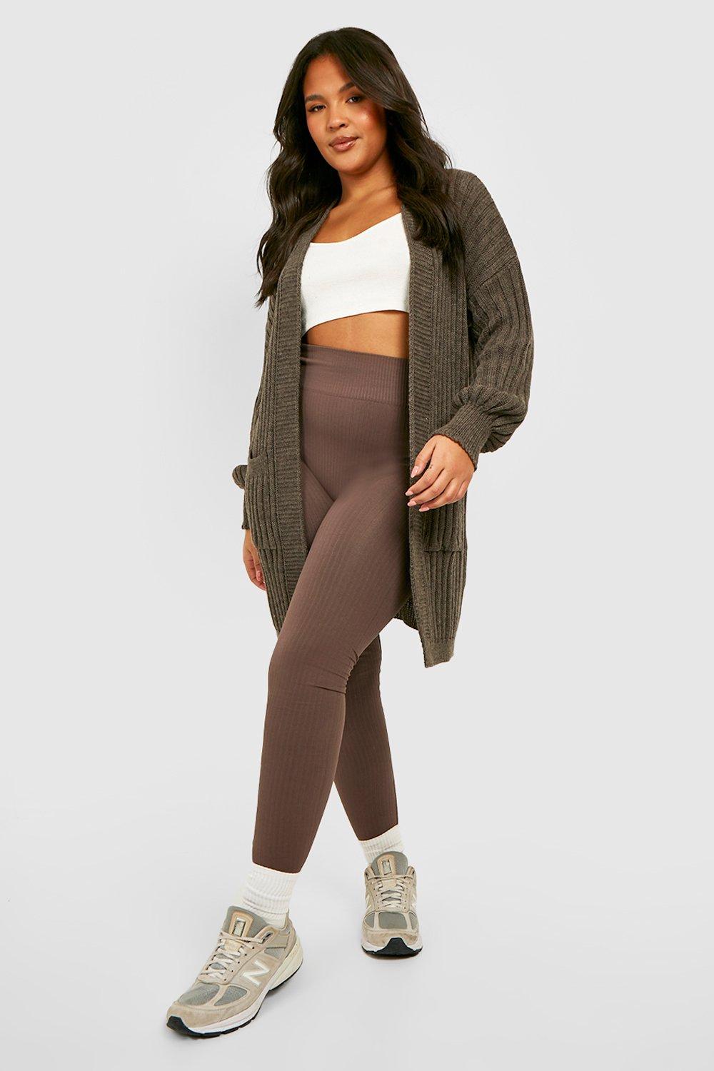 Wide Rib Chunky Cardigan | boohoo