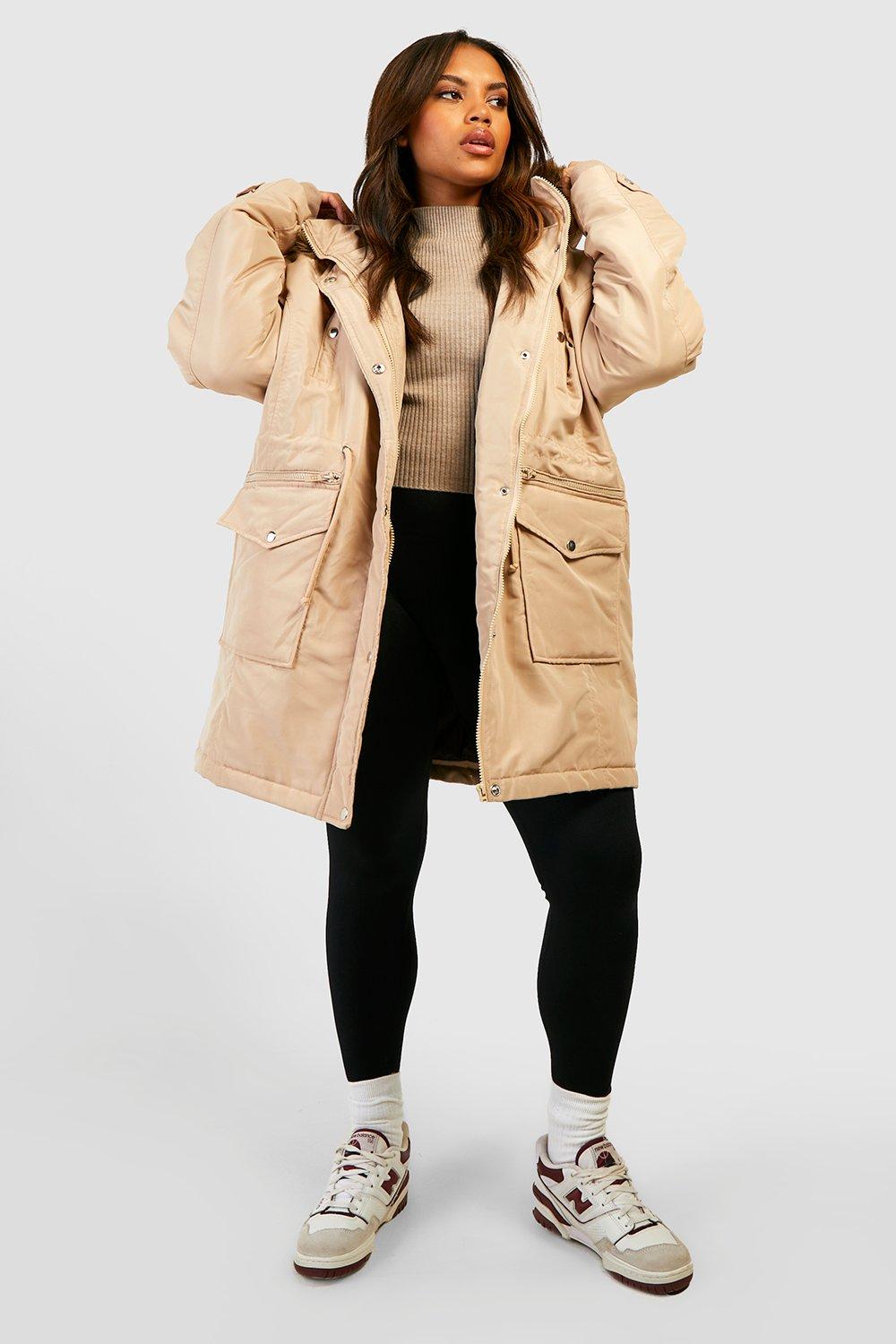 parka jacket size 18