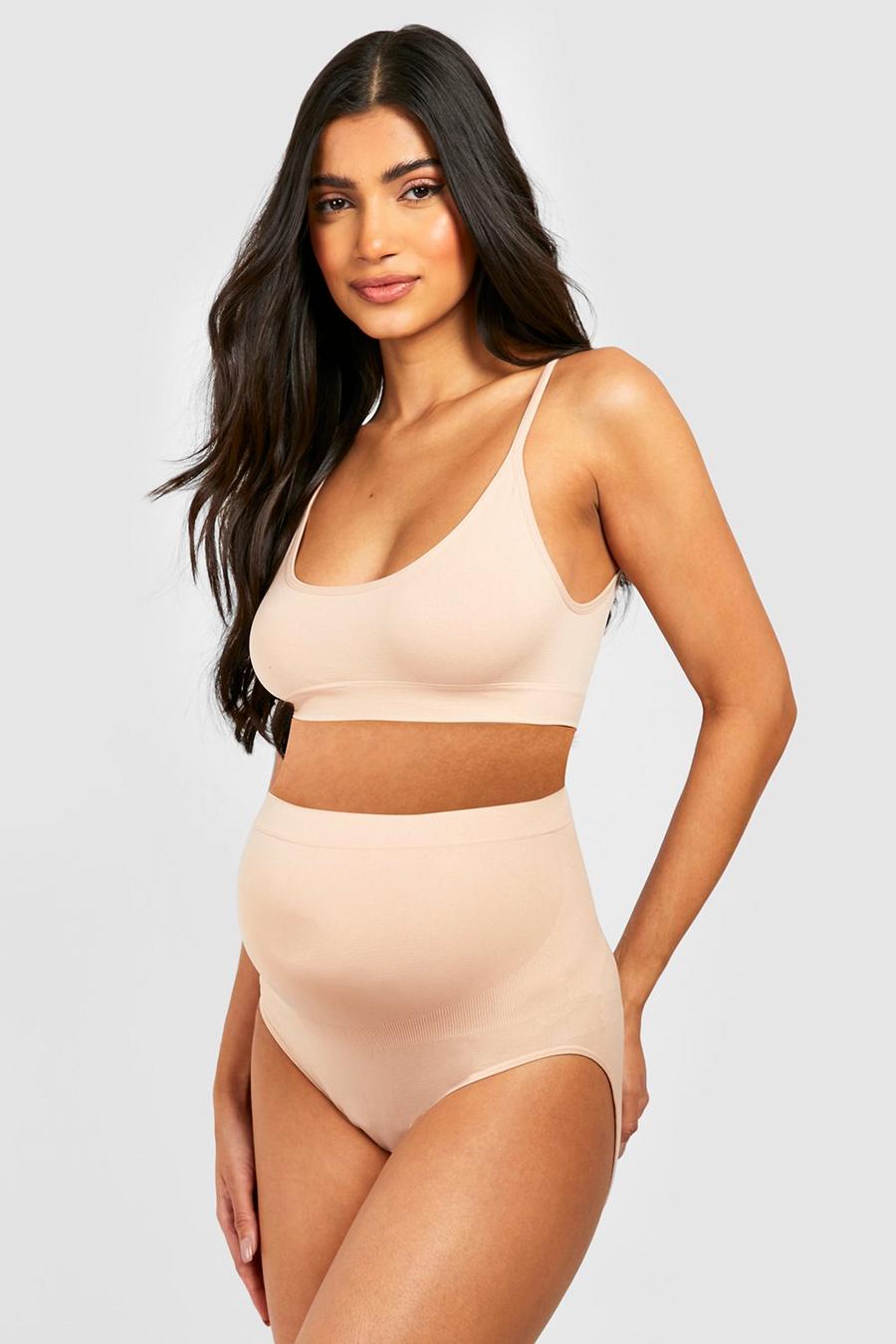 Buy Boohoo Pack Of 2 Maternity Cotton Nursing Bralettes In White