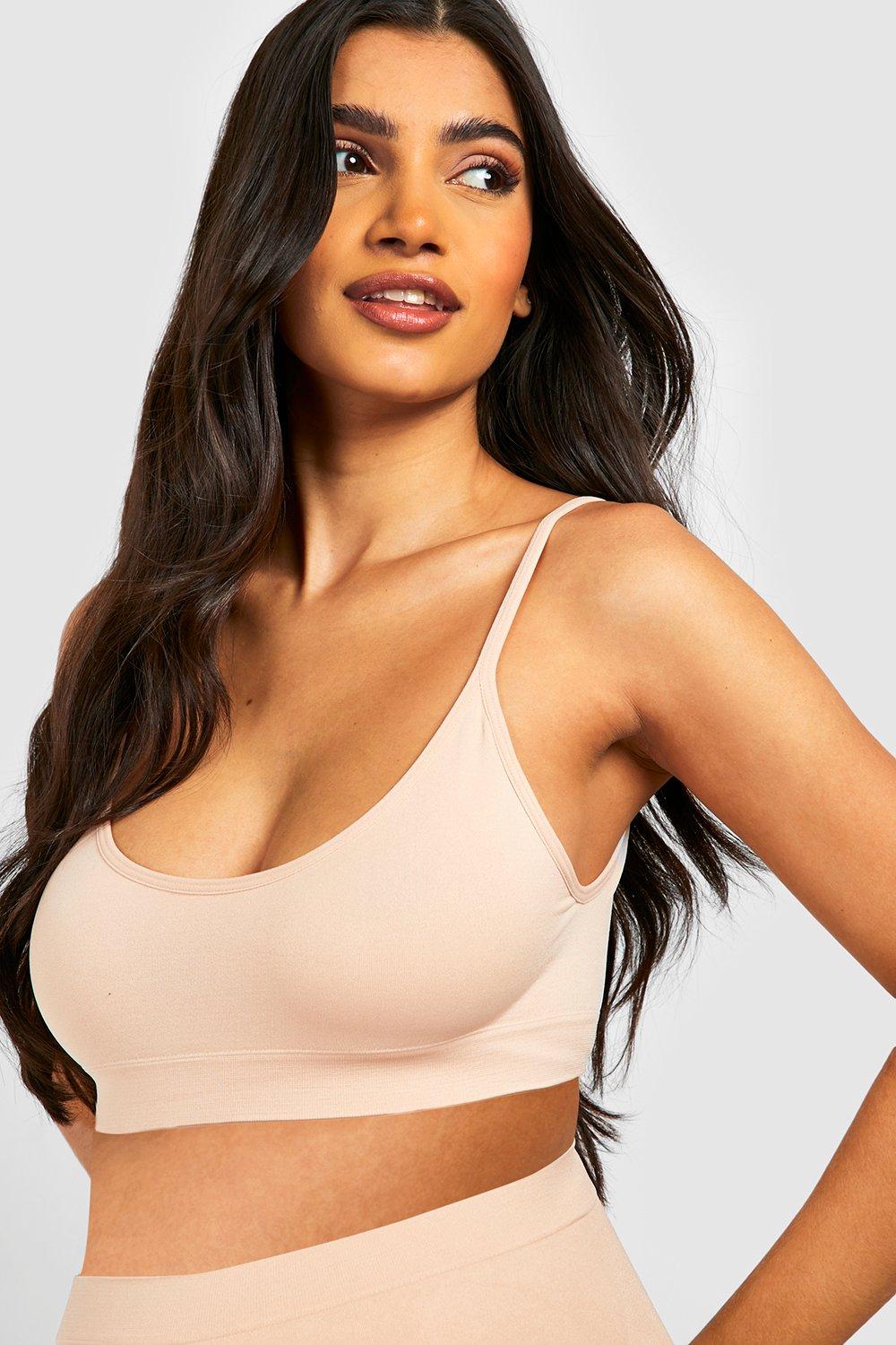 Buy Boohoo Maternity Bump Support Shapewear In Beige