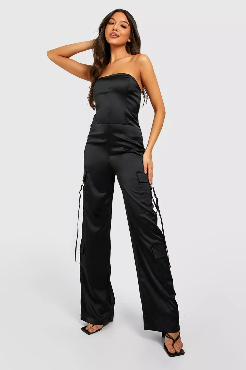 Utility store jumpsuit boohoo