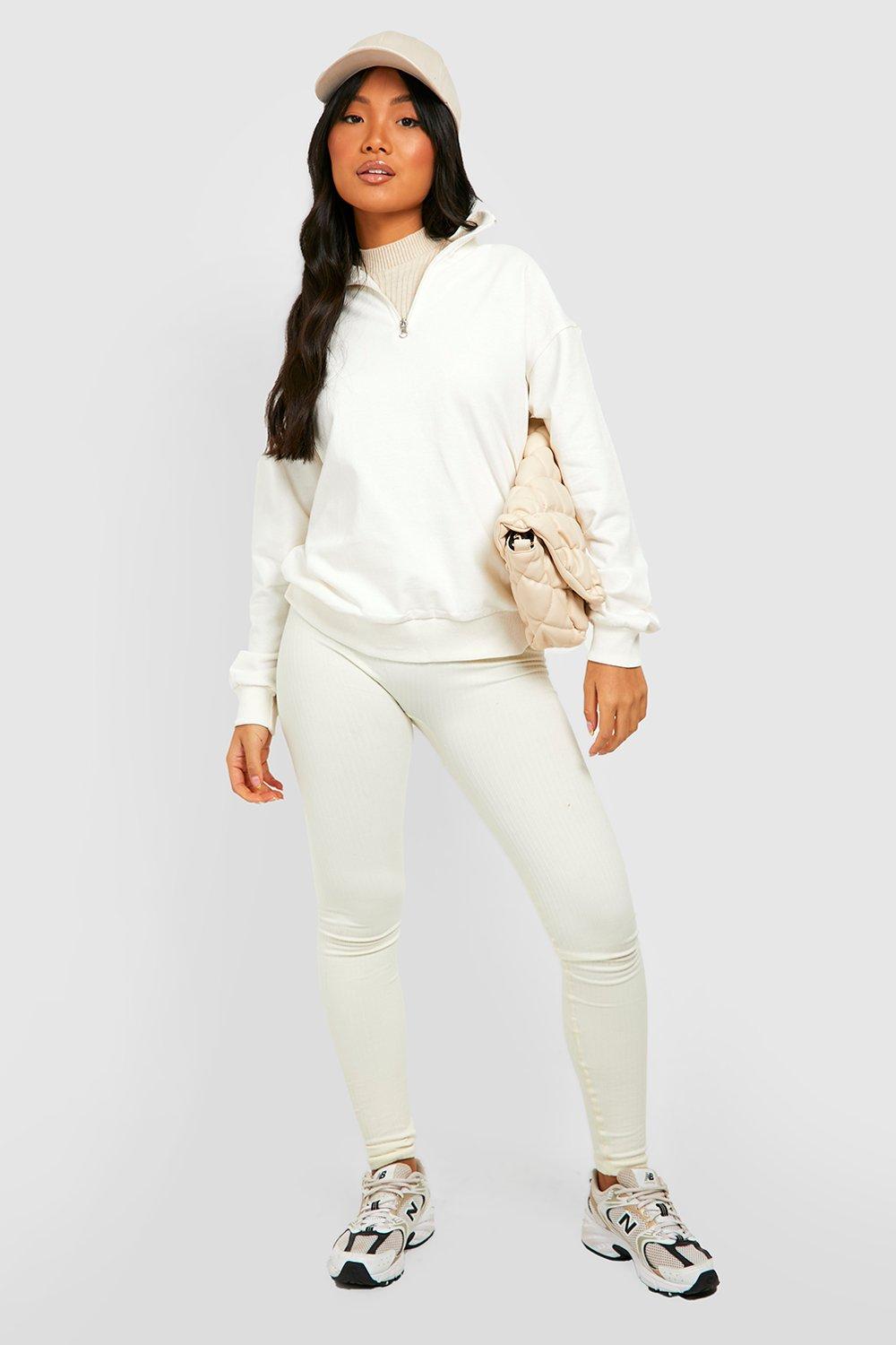 Petite white sweatshirt hotsell