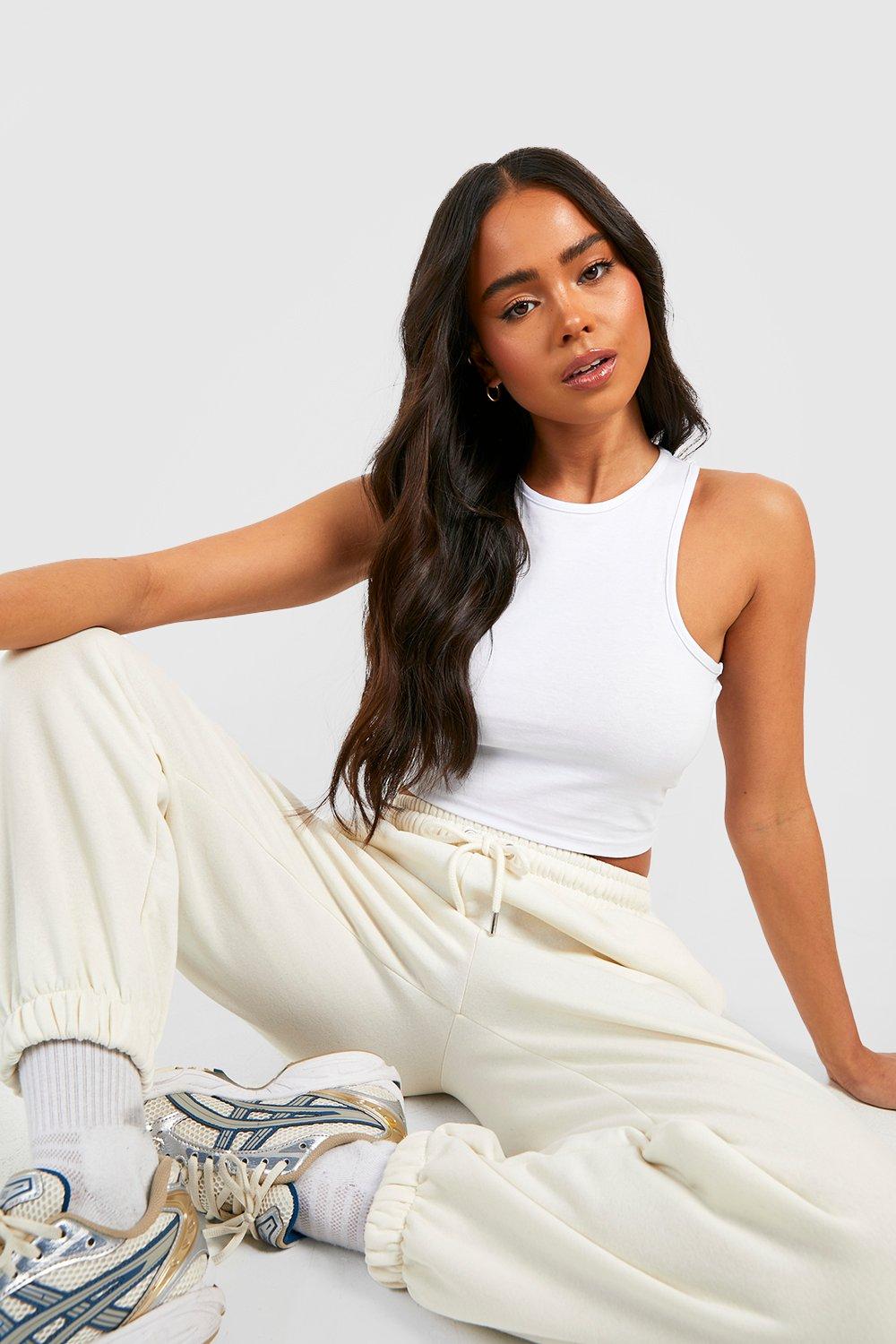 Petite Mix And Match Basic Oversized Jogger boohoo