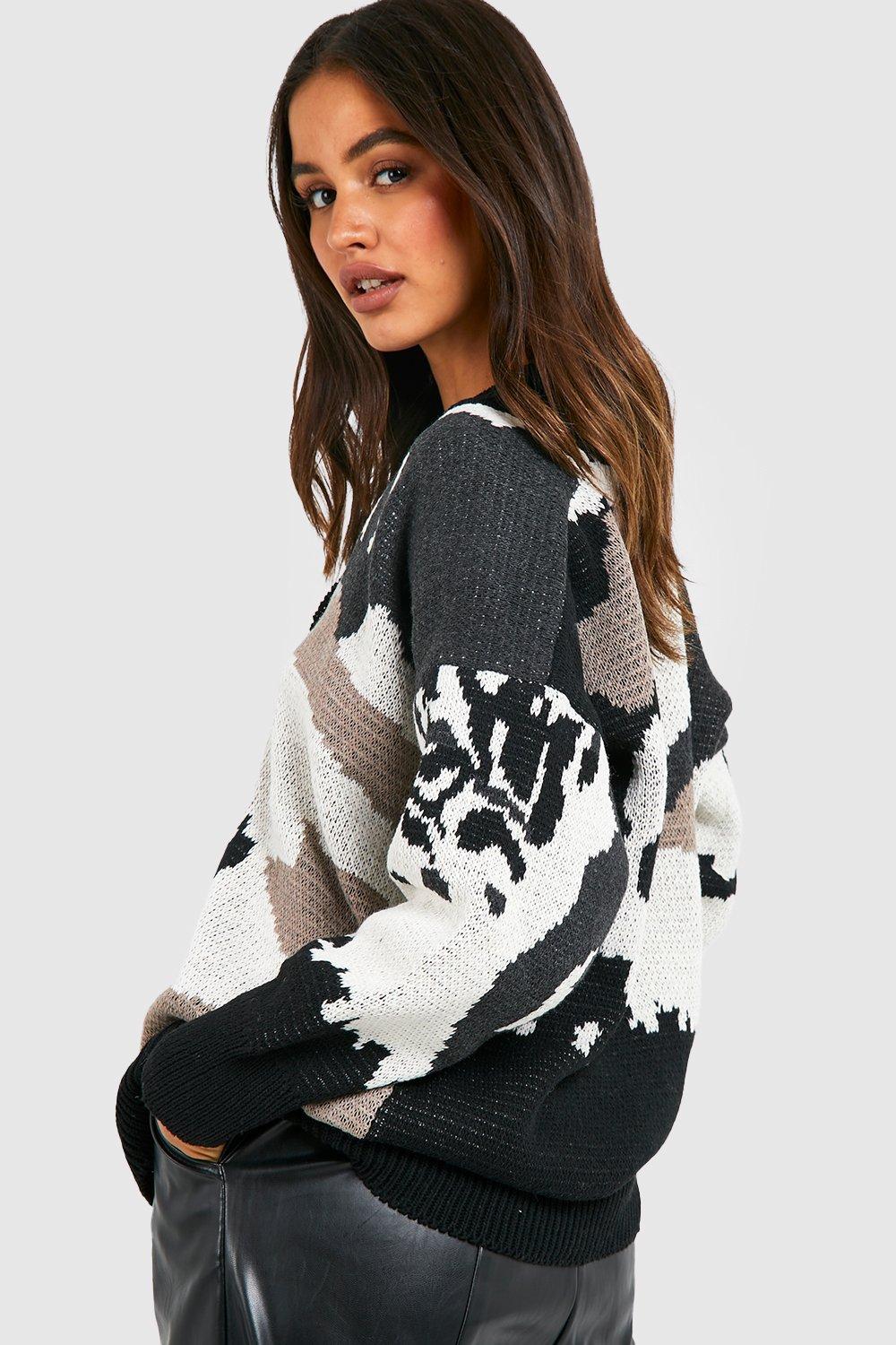 Camo womens sweater sale