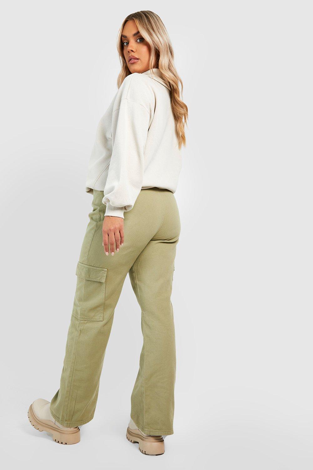 loose fit cargo trousers womens