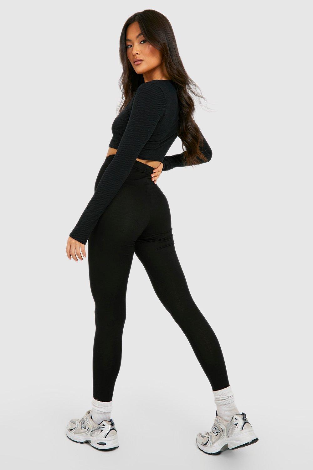 High-Waist Full Length Tights 2.0, Black