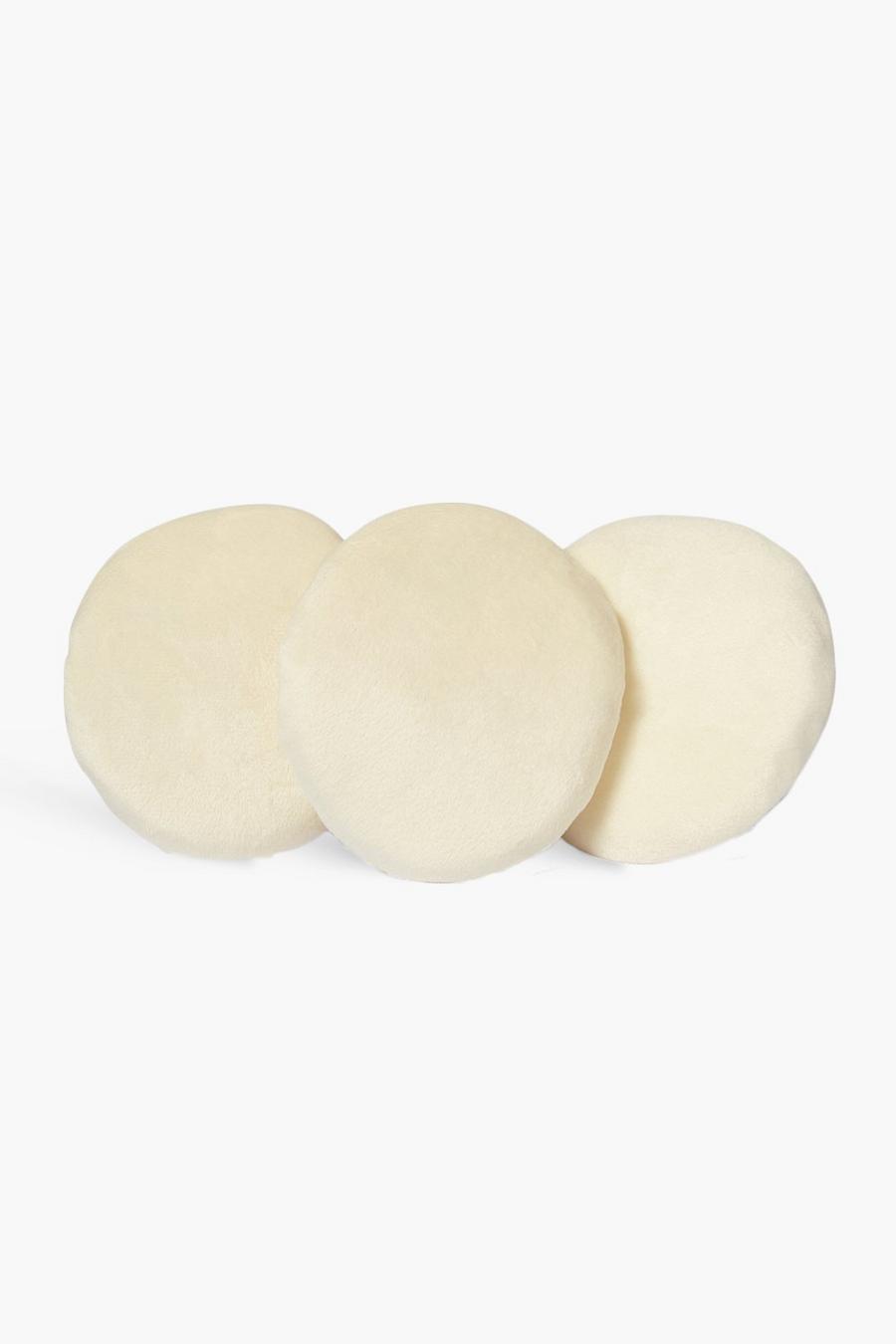 Nude ﻿BEAUTY GLOW 3 PACK REUSABLE APPLICATOR COVERS image number 1