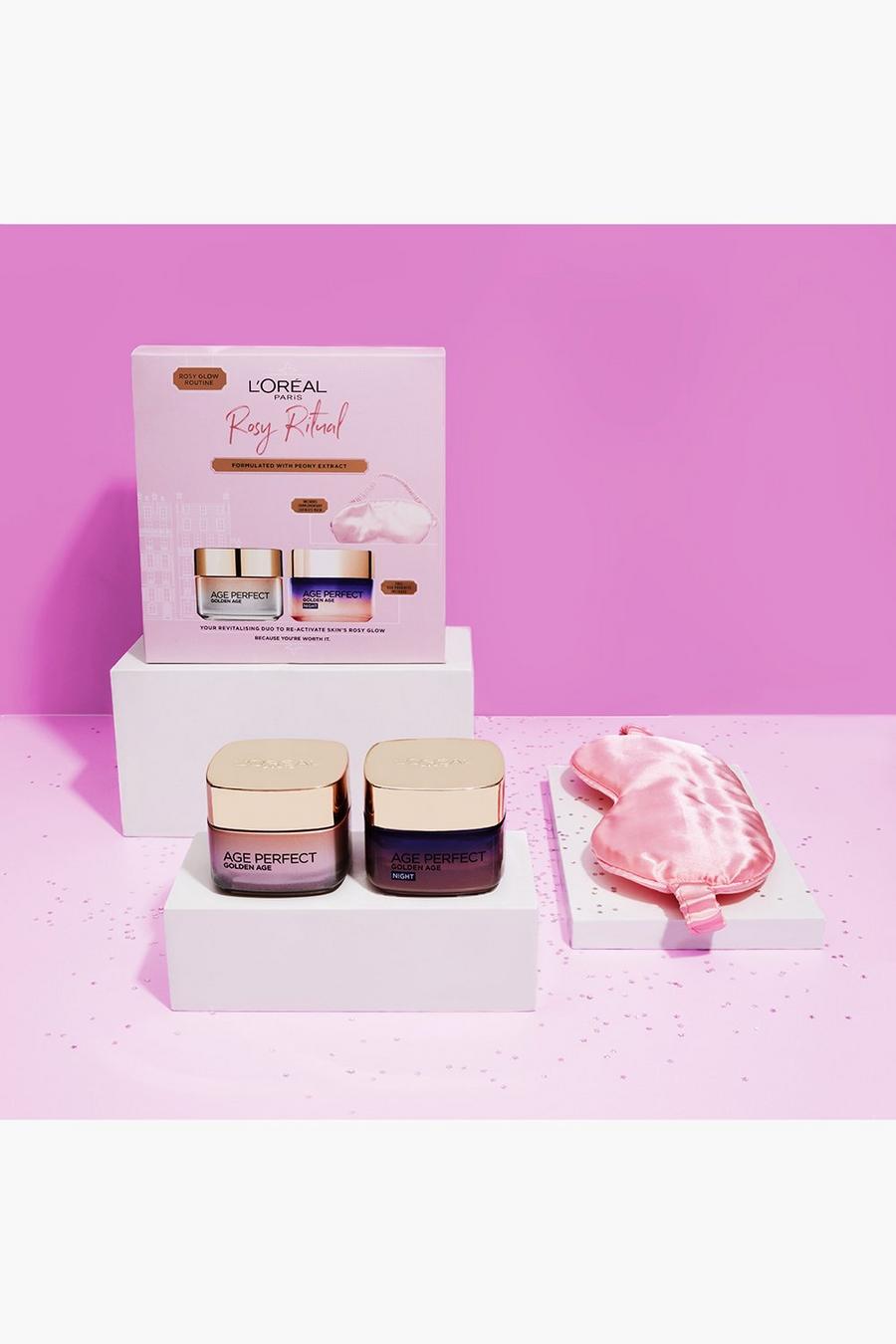L'Oréal Paris - Coffret de soins pour le visage - Rosy Ritual, Pink image number 1