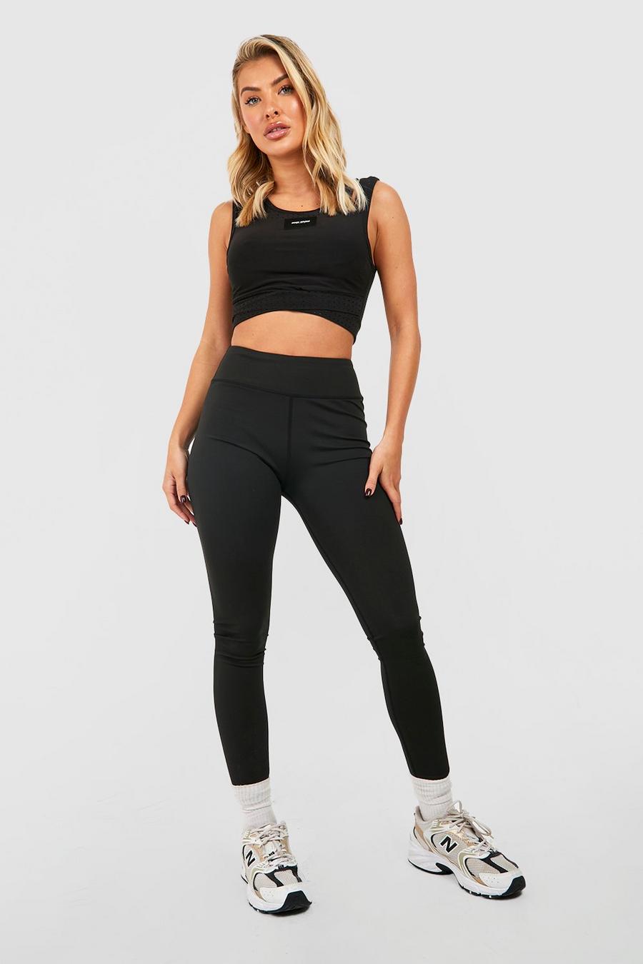 Black Soft Luxe Gym Leggings image number 1