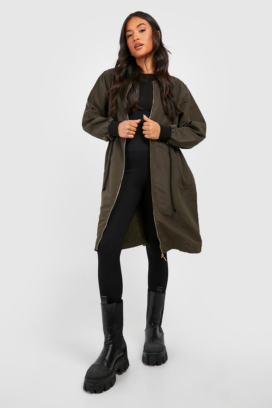 WOMEN FASHION Coats Long coat Fur Boohoo Long coat discount 47% Brown 36                  EU 