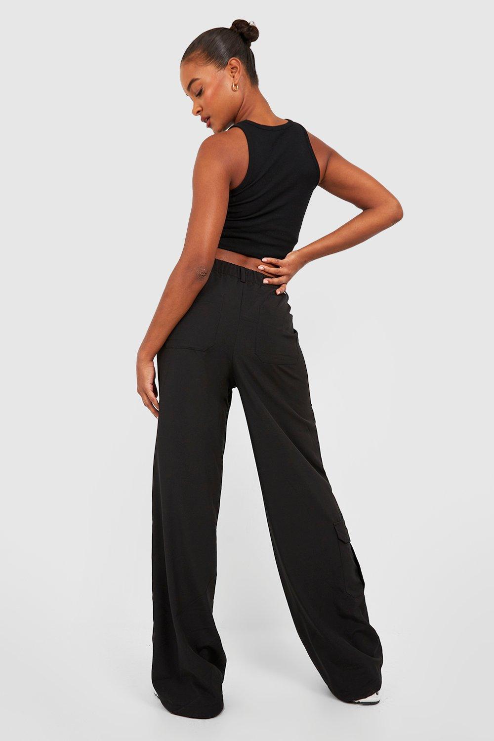 Tall High Waisted Straight Leg Cargo Pants