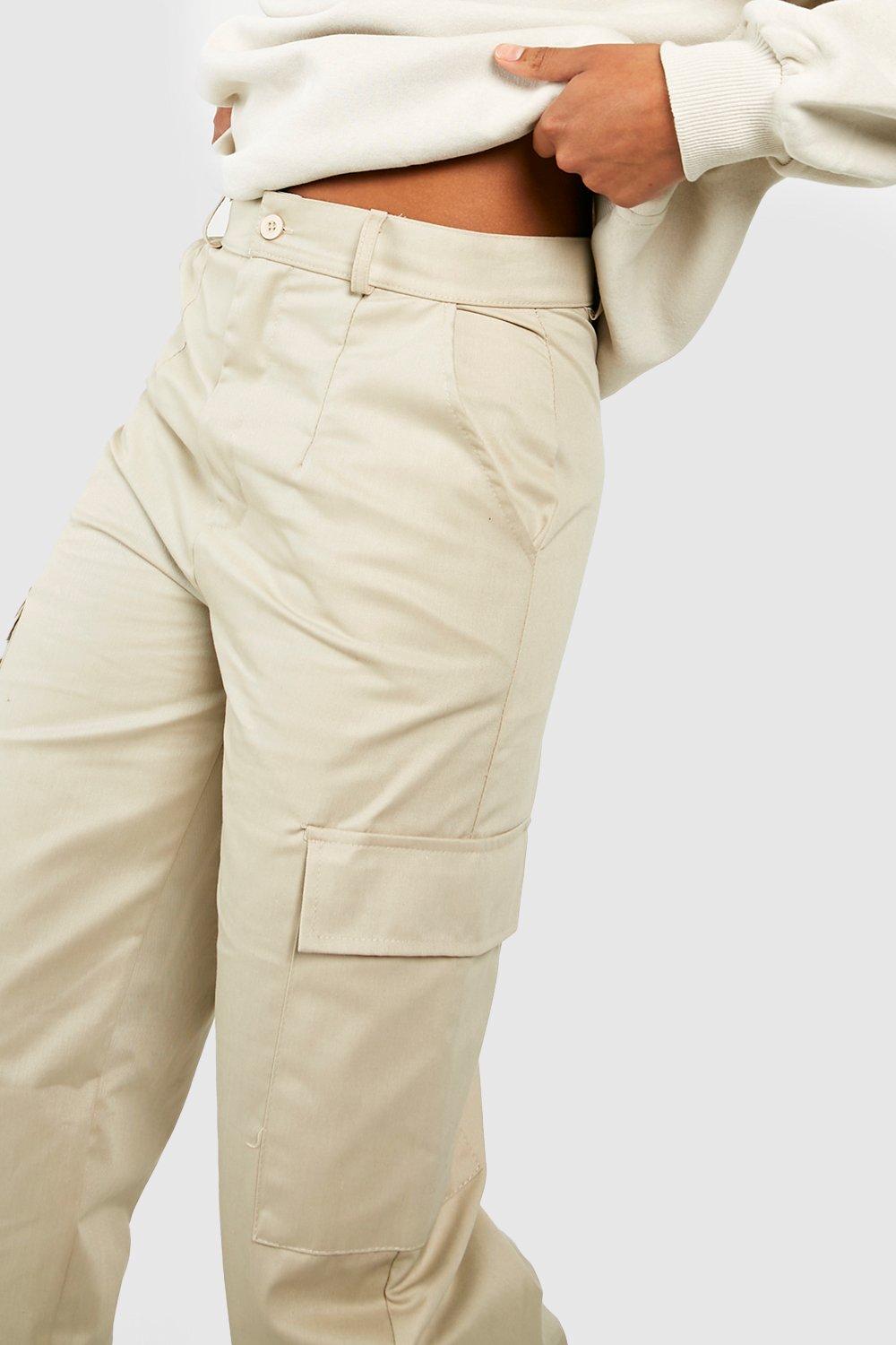 Straight-Leg High-Rise Cargo Chino Pant - Tall, Tall