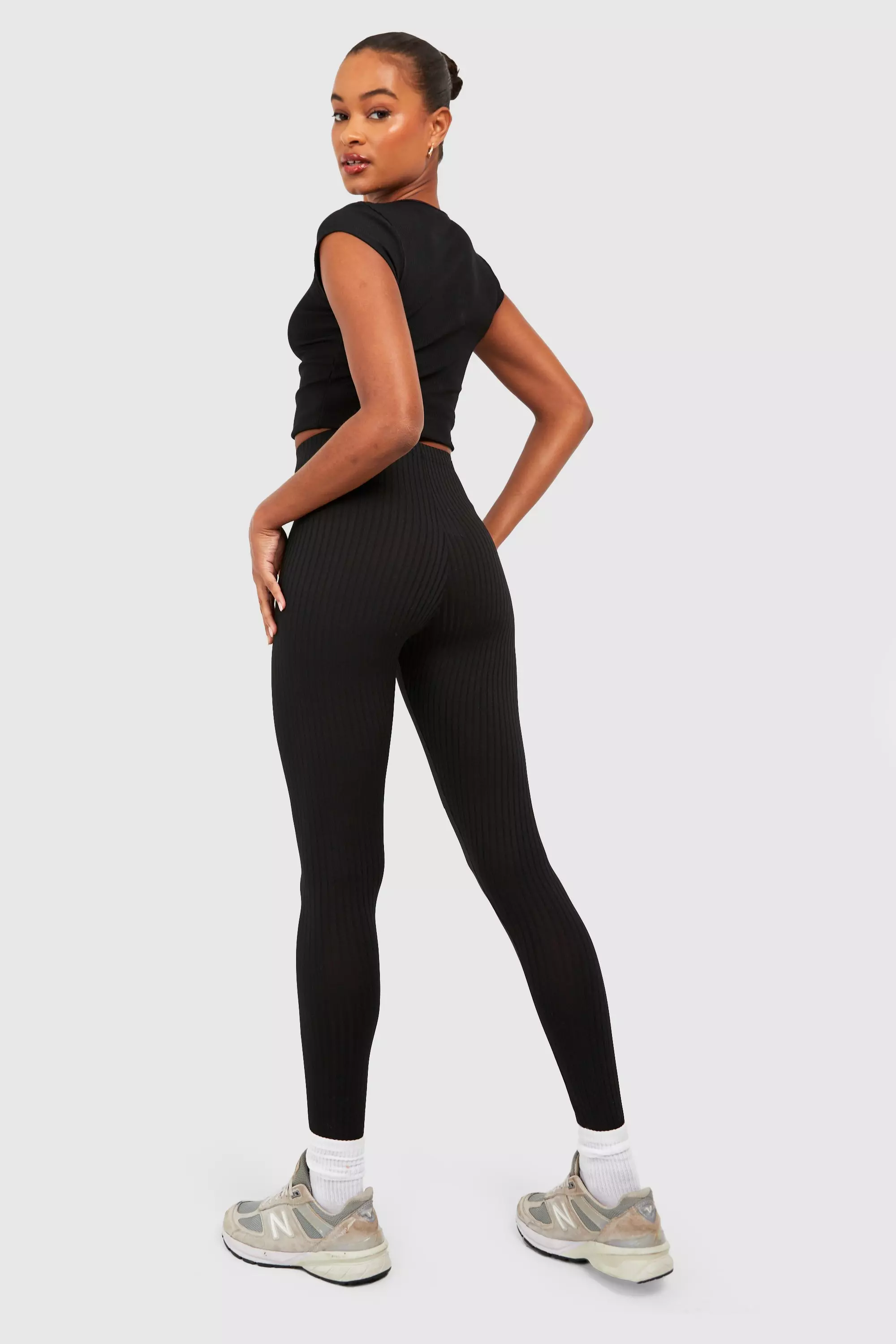 Mid-Rise Basic Leggings