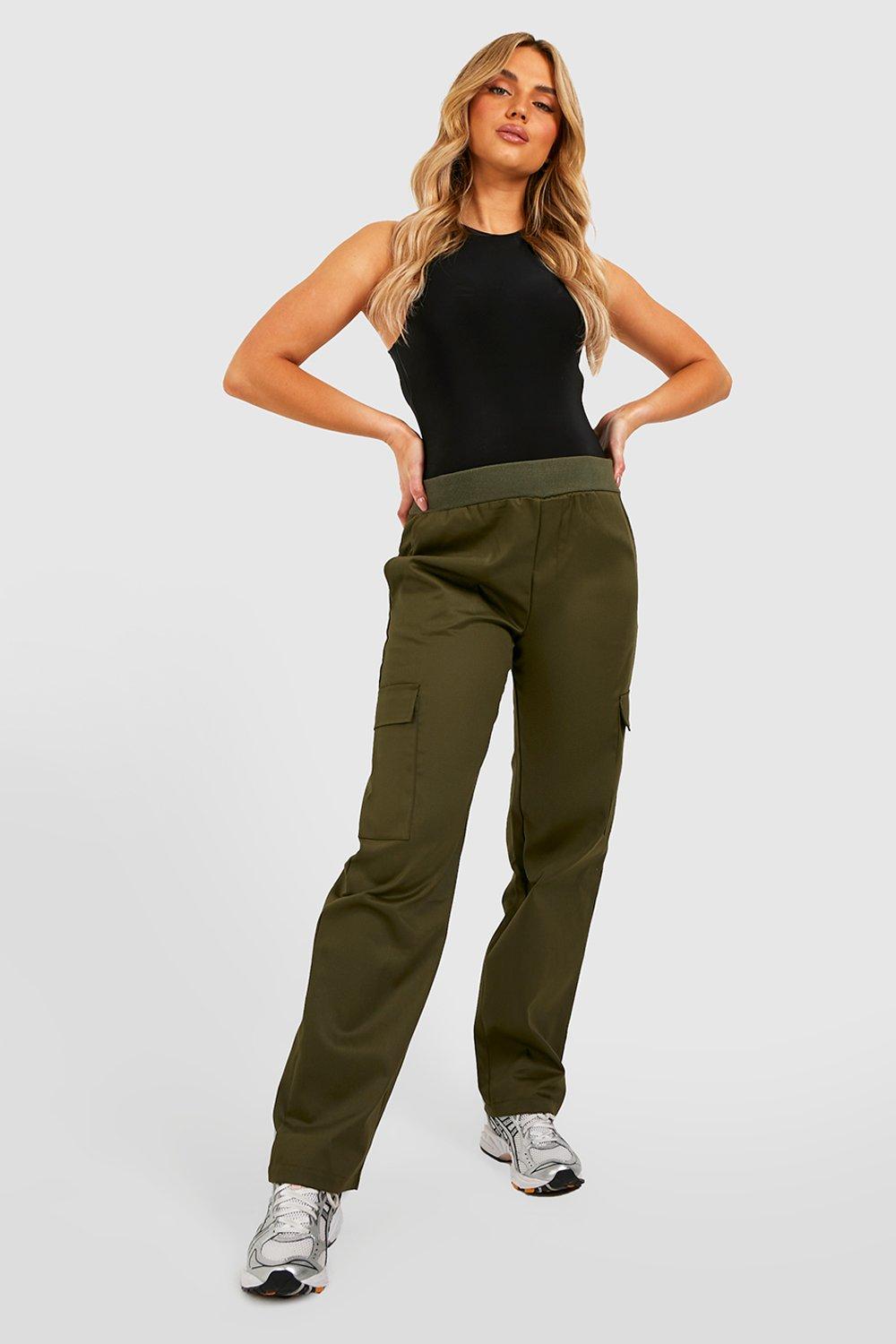 Maternit Pantalon de grossesse cargo taille haute