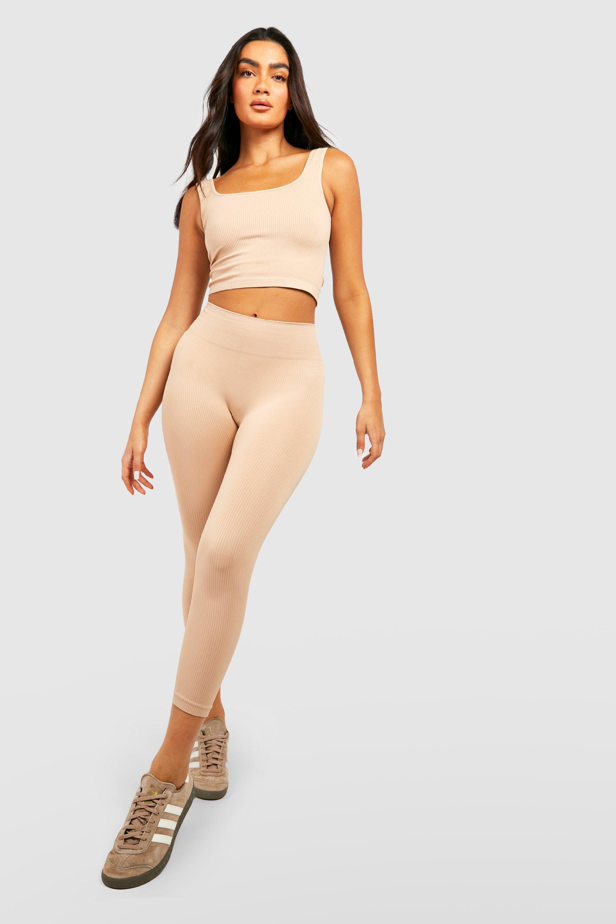 Women's Seamless Ribbed Sculpt Leggings