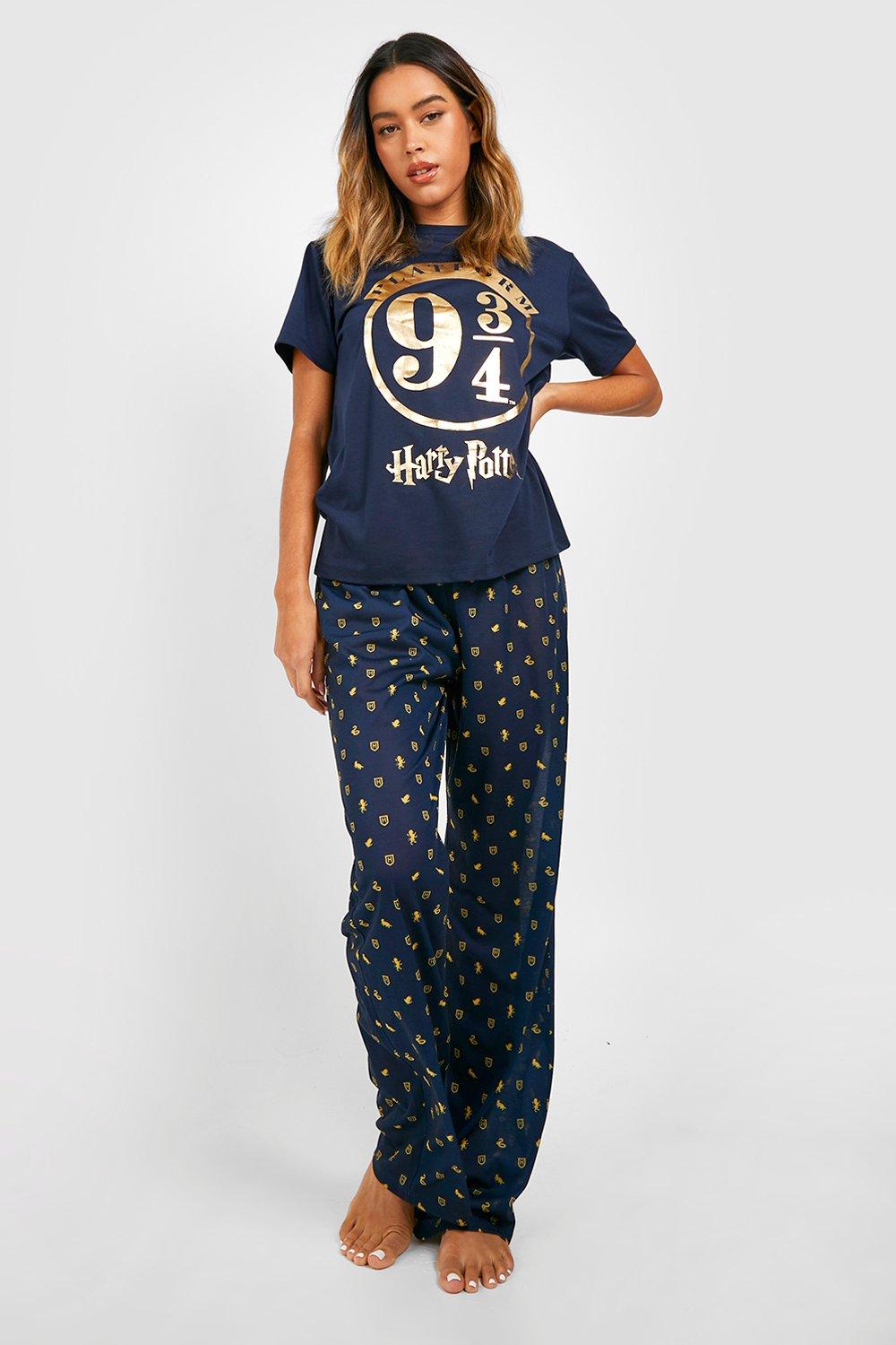 Harry Potter Platform 9 3 4 Logo Pj Pants Set