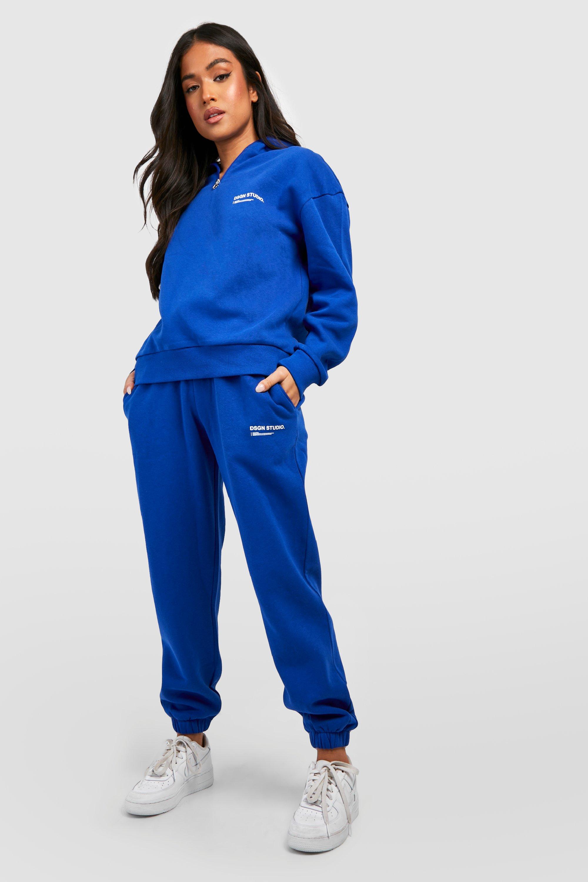 half zip tracksuit women's