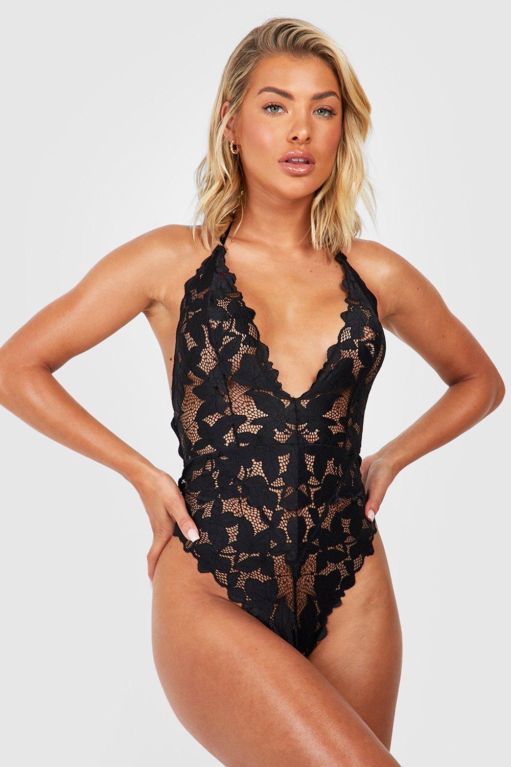 lace bodysuit underwear