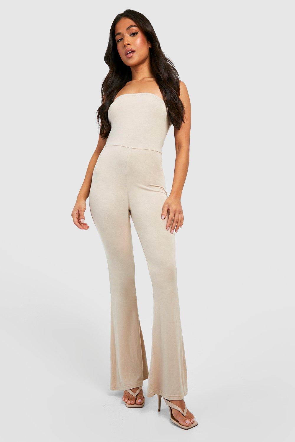 Bandeau flared jumpsuit online