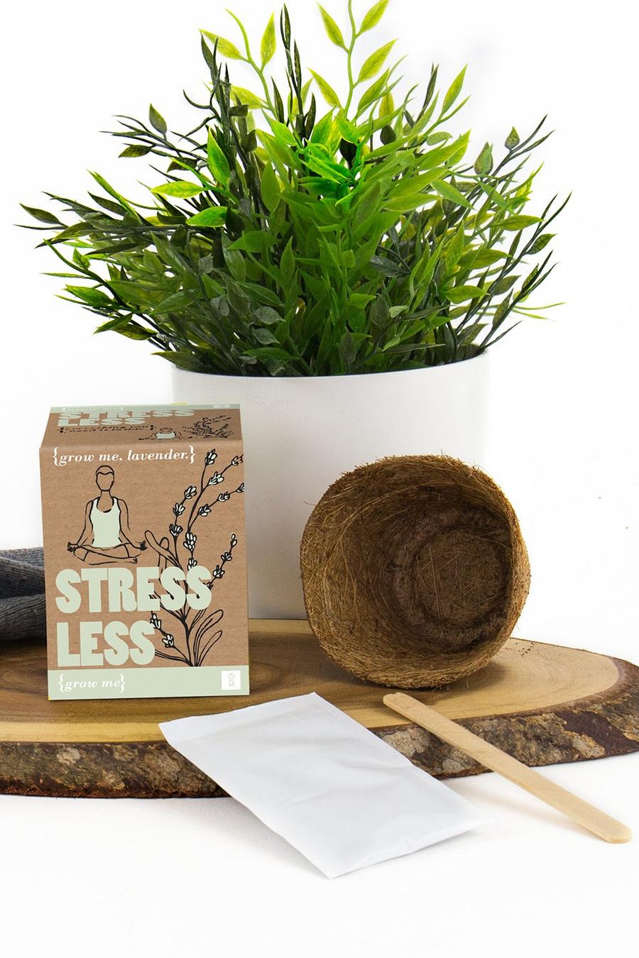 Pink 'Stress Less' 100 Tips For S Tress Free Life image number 1