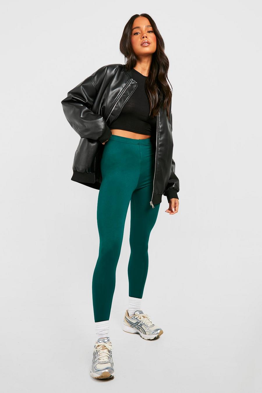 Forest Petite Basic High Waisted Leggings  image number 1