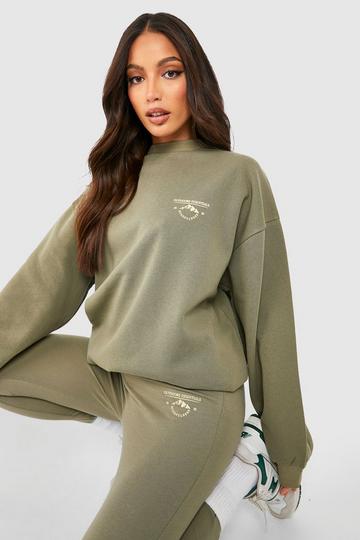 Tall Oversized Sweatshirt And Legging Set forest