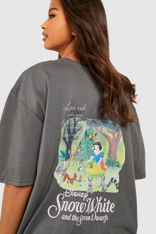 Women's Disney Princess Snow White Graphic License T-shirt | Boohoo UK