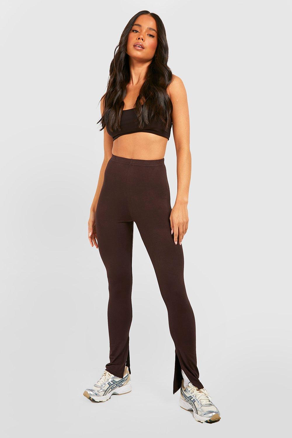 Tall Super Soft Jersey Knit High Waisted Leggings