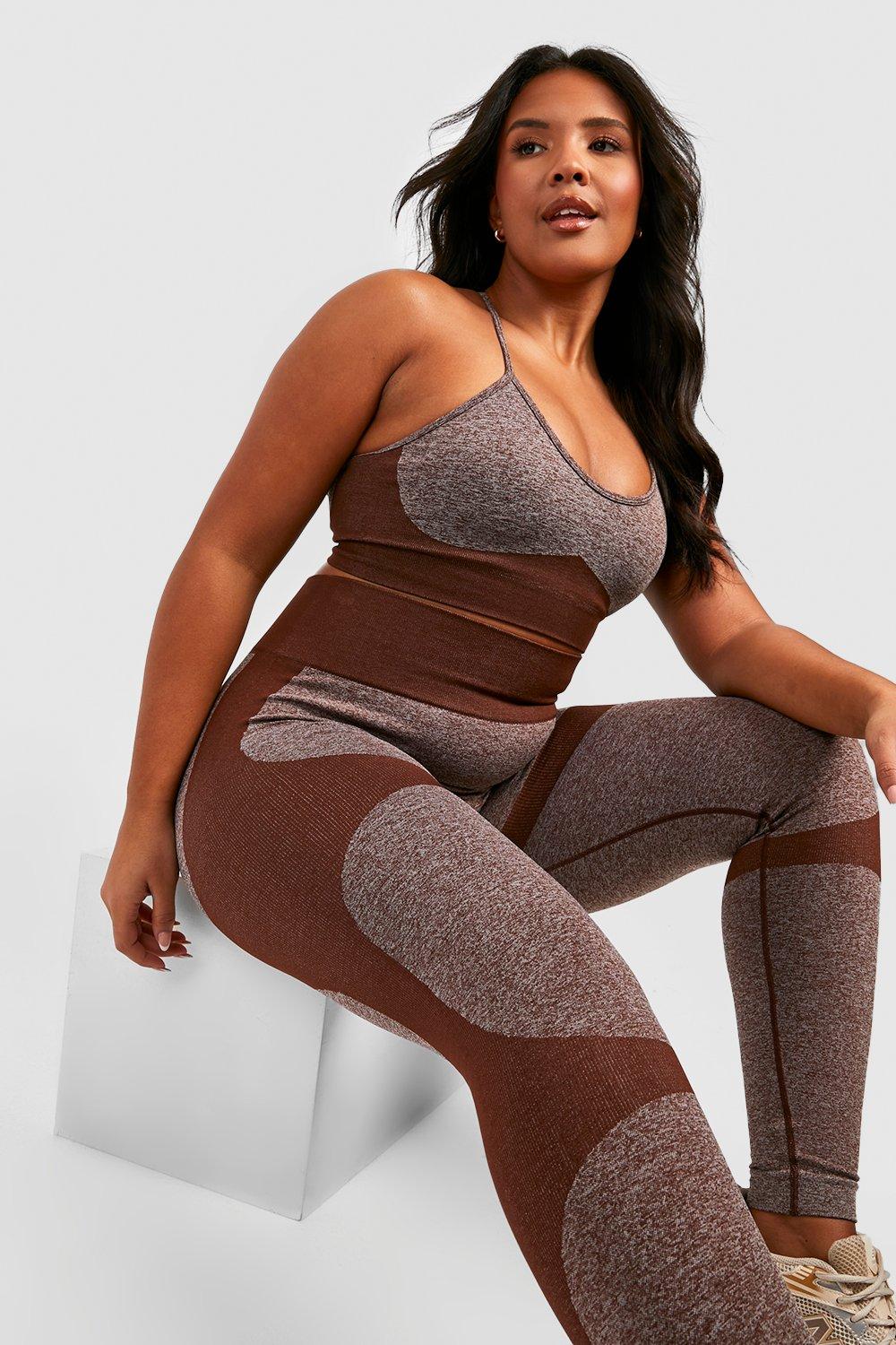 Plus size sales workout leggings uk