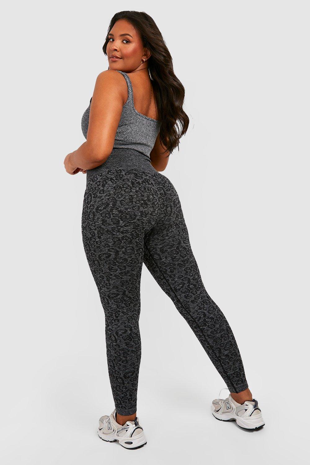 Leopard print gym leggings uk sale